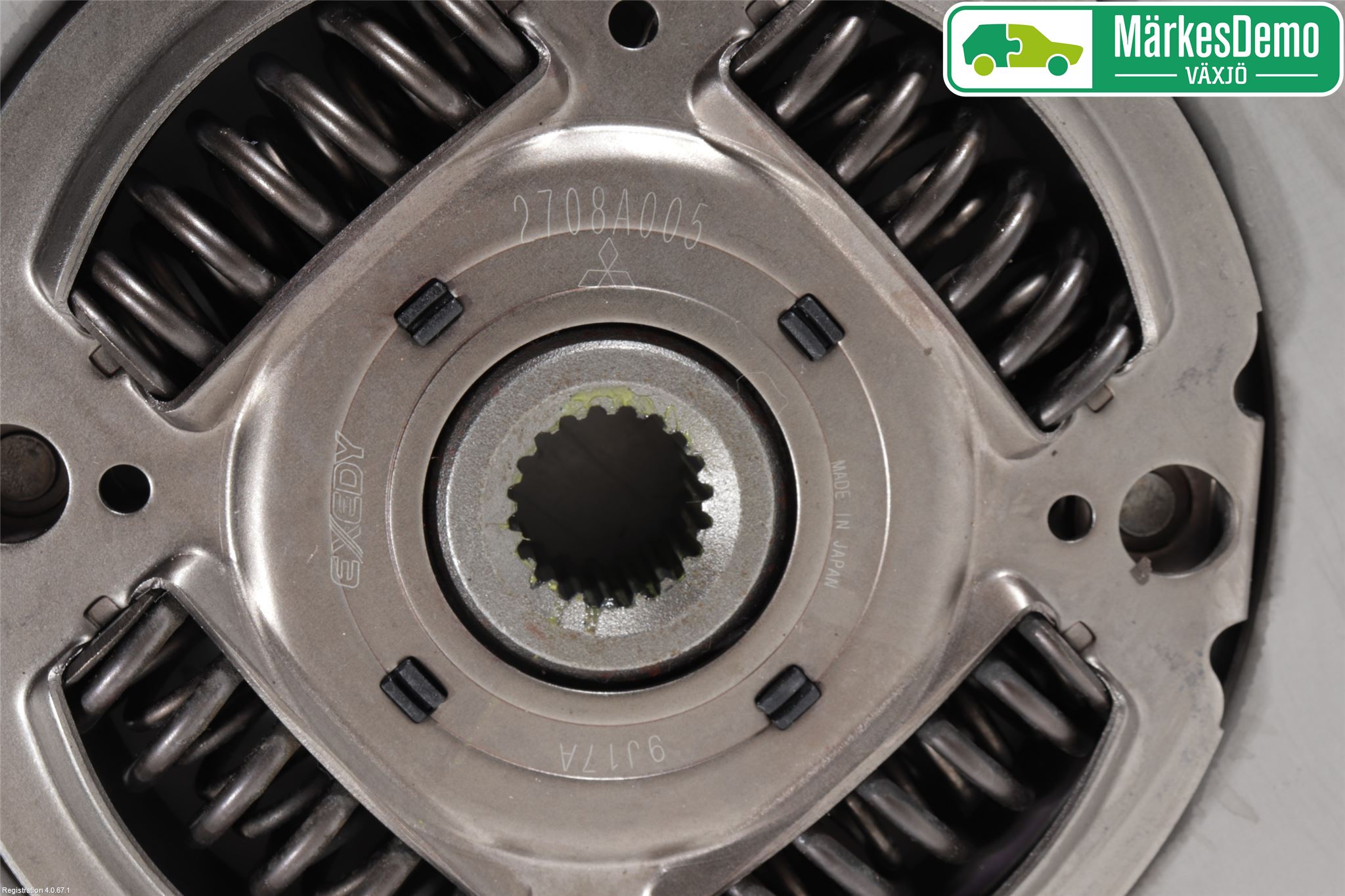 Mitsubishi OUTLANDER 13-21 Koppling-Lamell