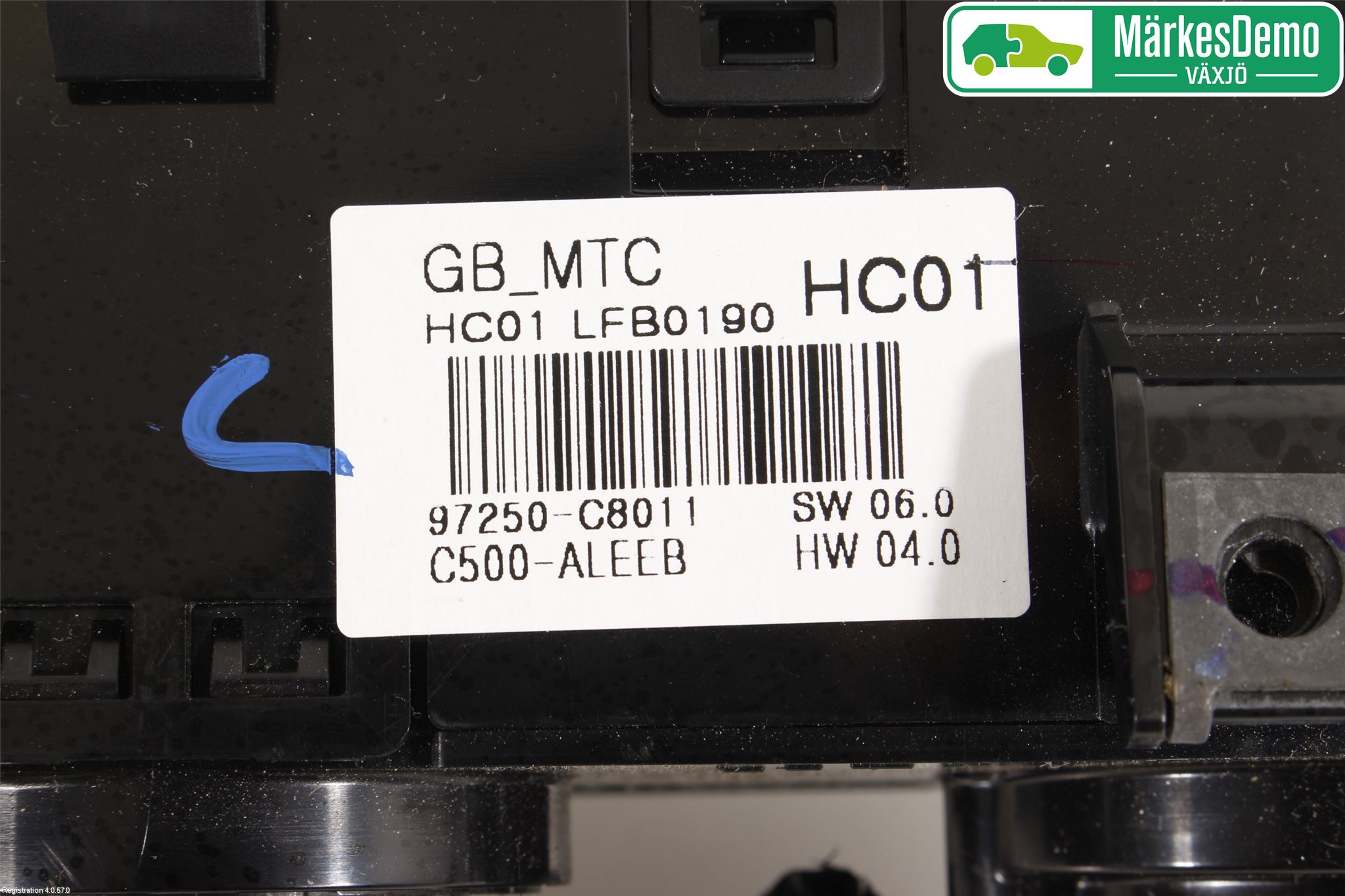 Hyundai i20 GB 15-20 Ac Styrenhet Ac Manöveren
