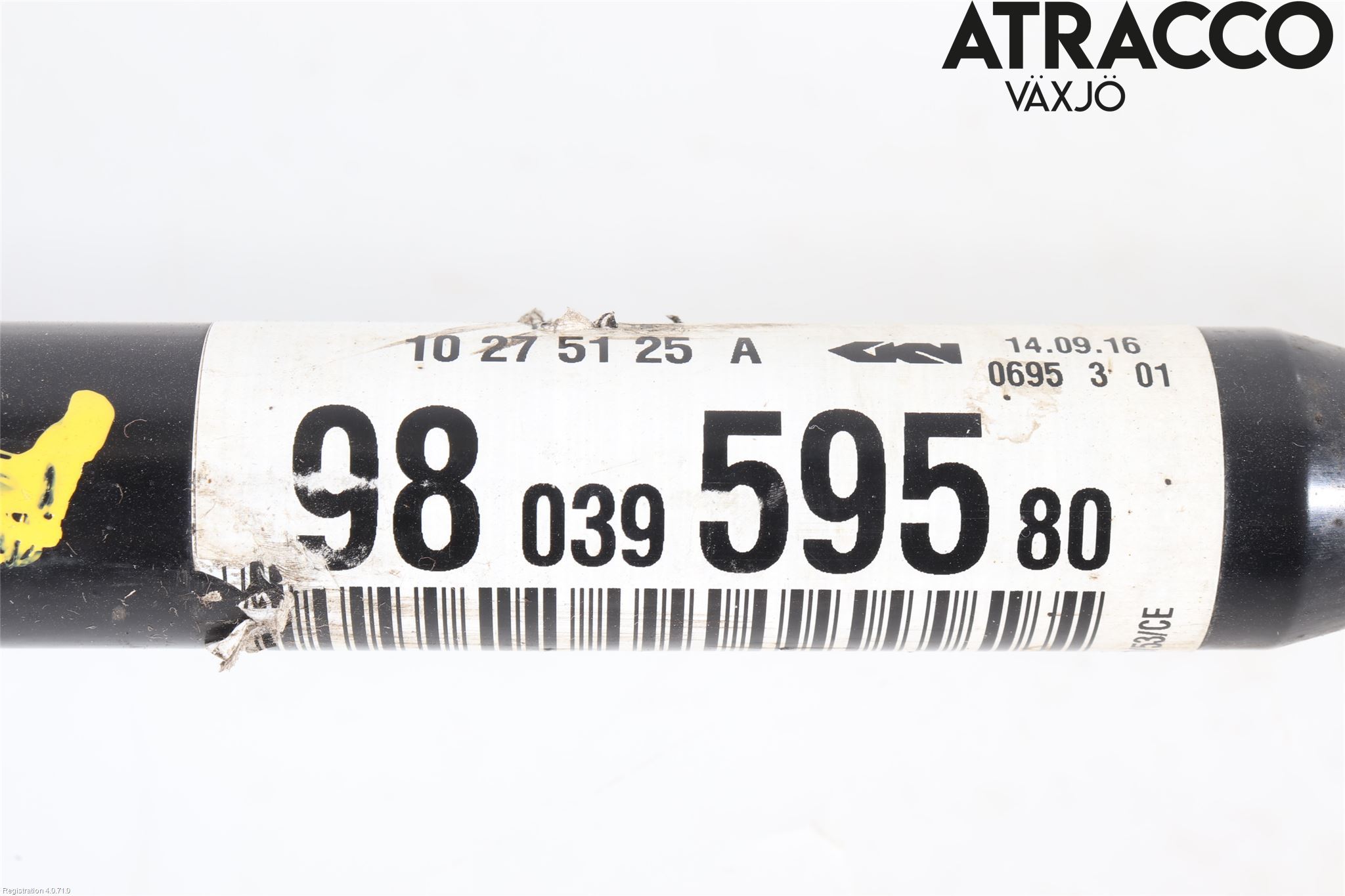 Peugeot PEUGOT 208 16-19 Drivaxel Fram Vänster