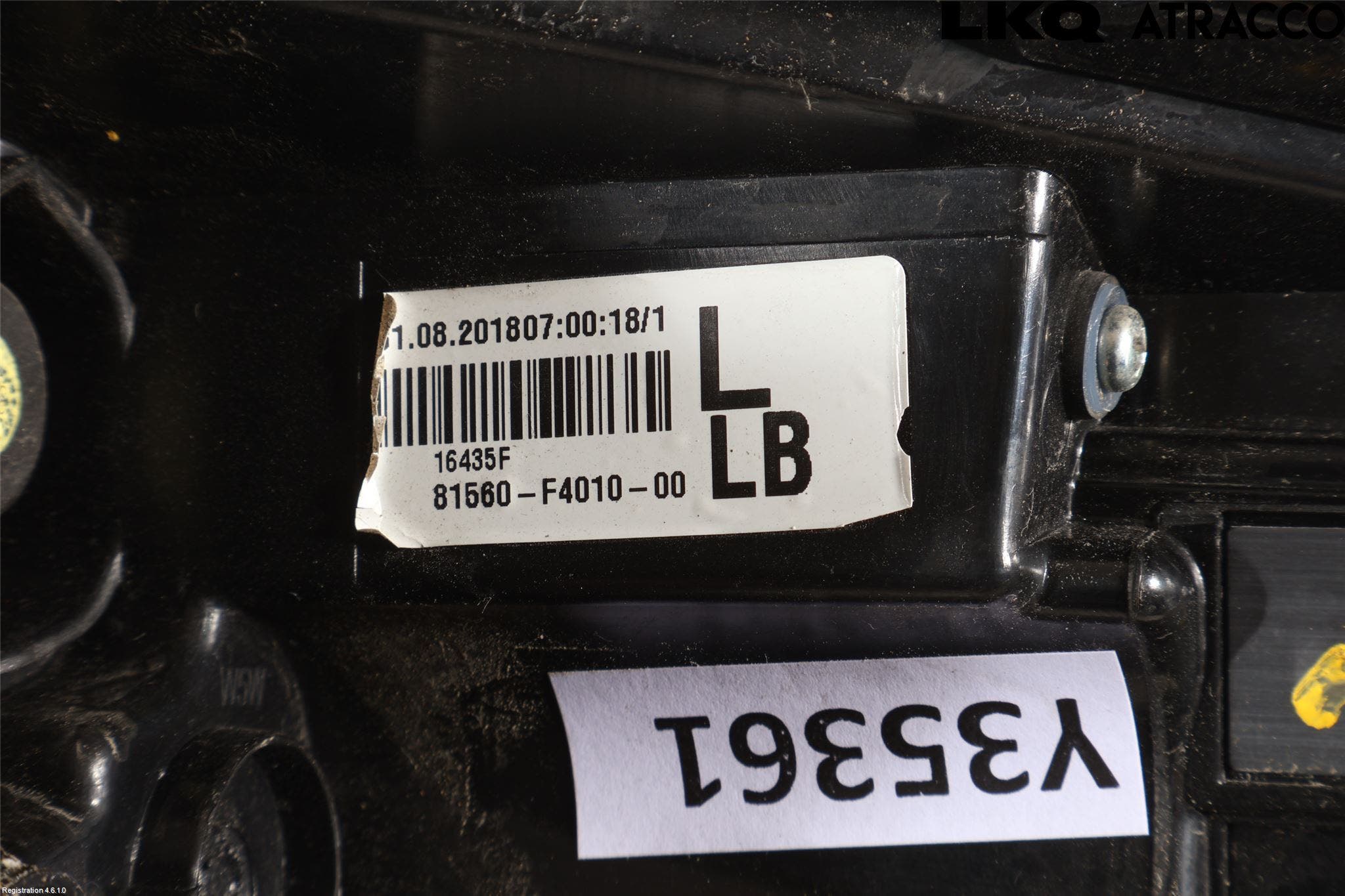 Toyota C-HR 16-23 Bakljus Vänster