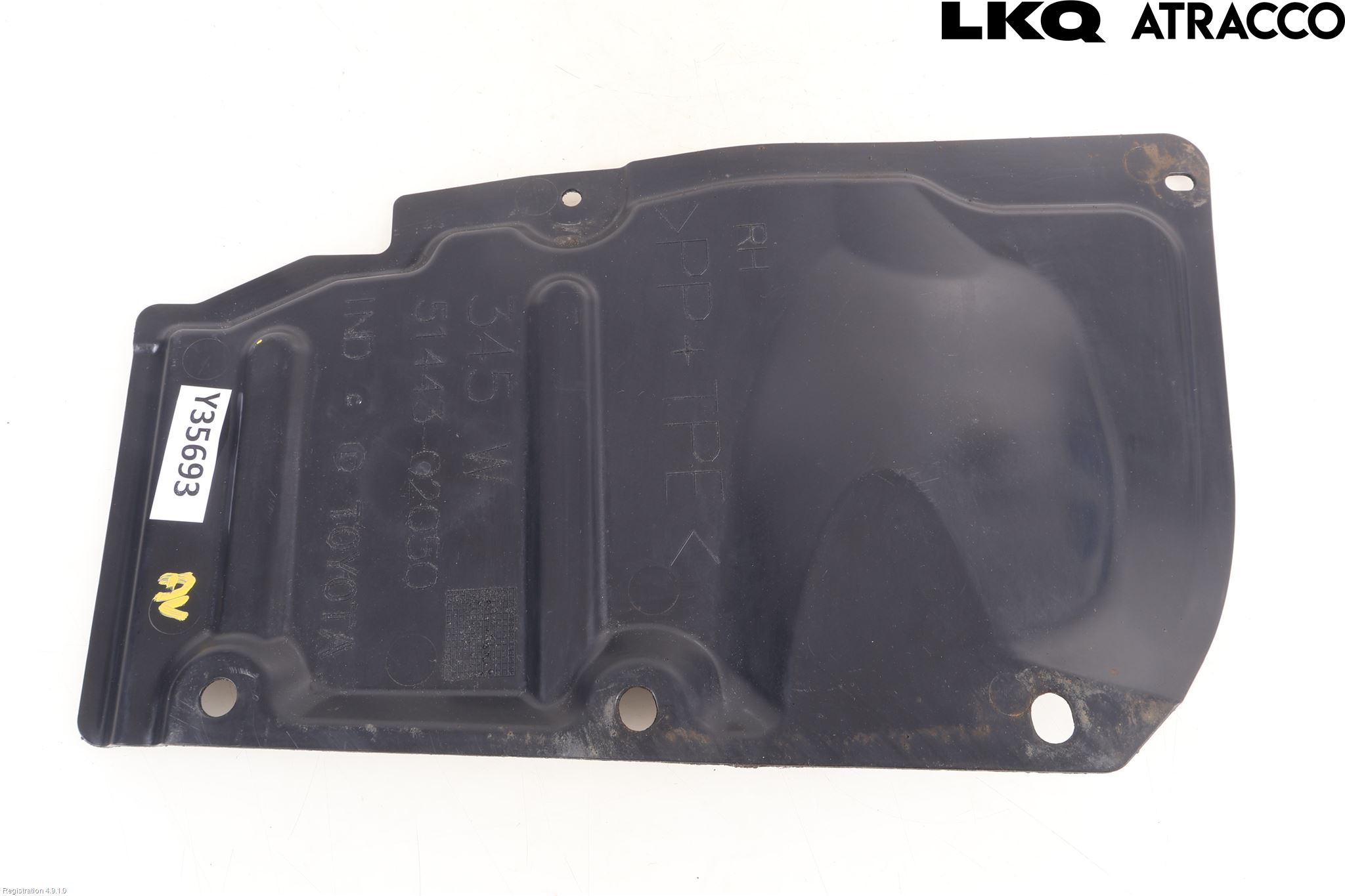Toyota AVENSIS 09-15 Hasplåt Plåt-Plast