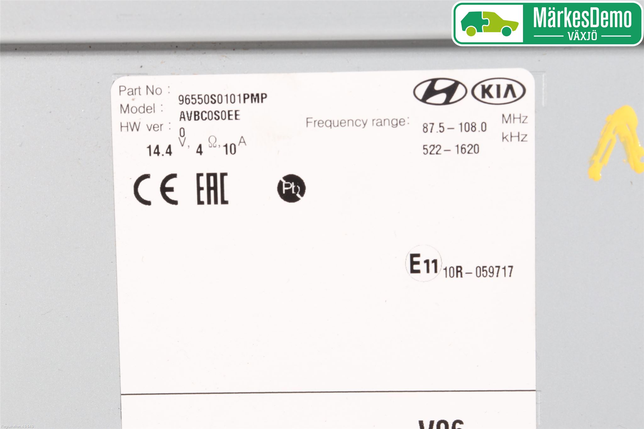 Hyundai i30 PD 17- Cd Radio - Multimediapanel