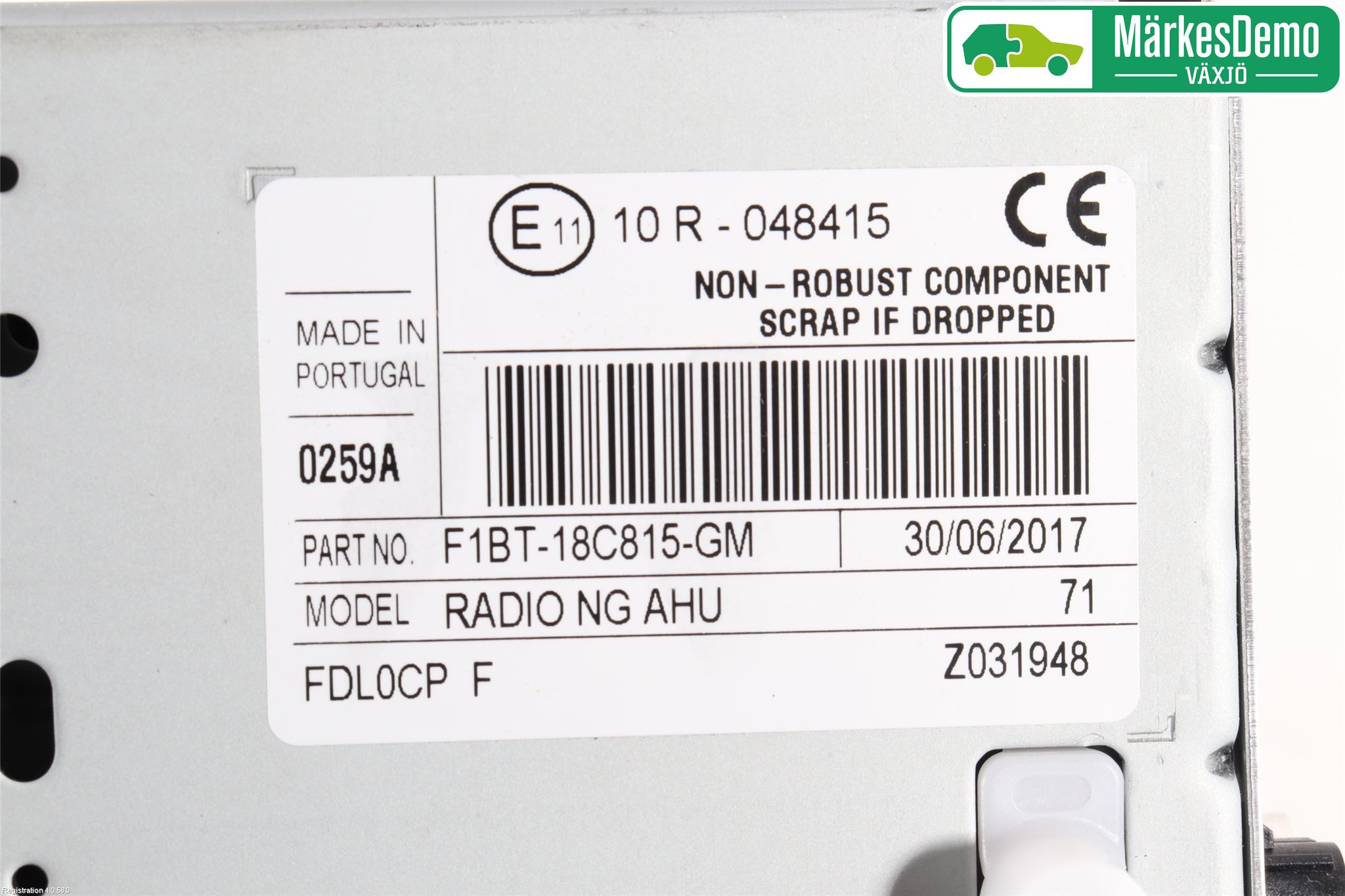 Ford FOCUS 15-18 Cd Radio - Multimediapanel