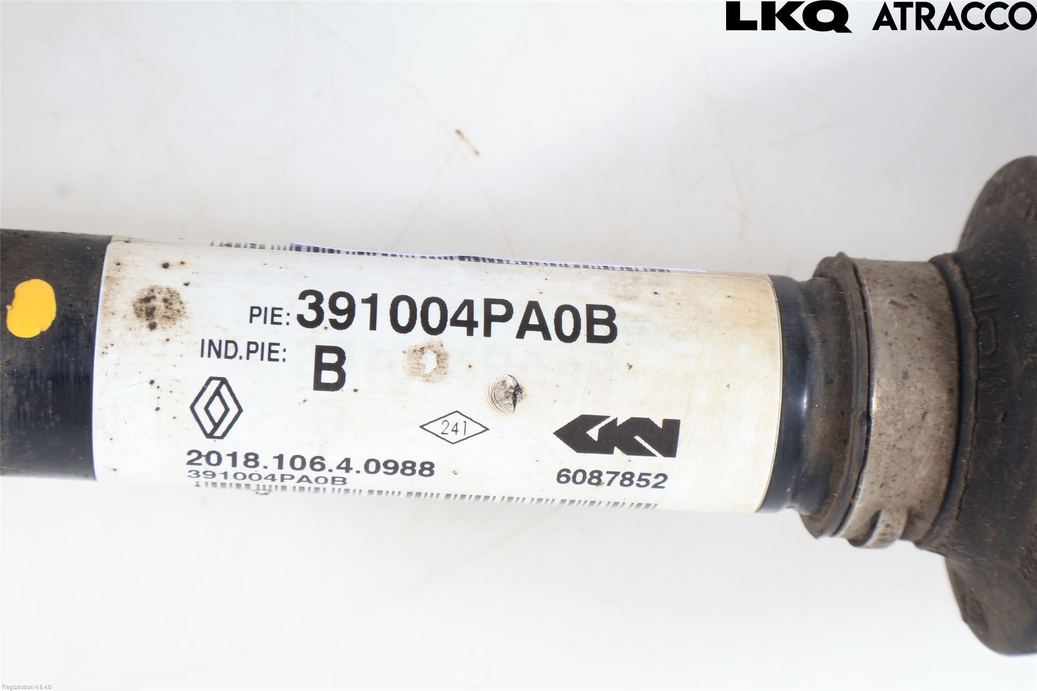 Renault KADJAR 15- Drivaxel Fram Höger