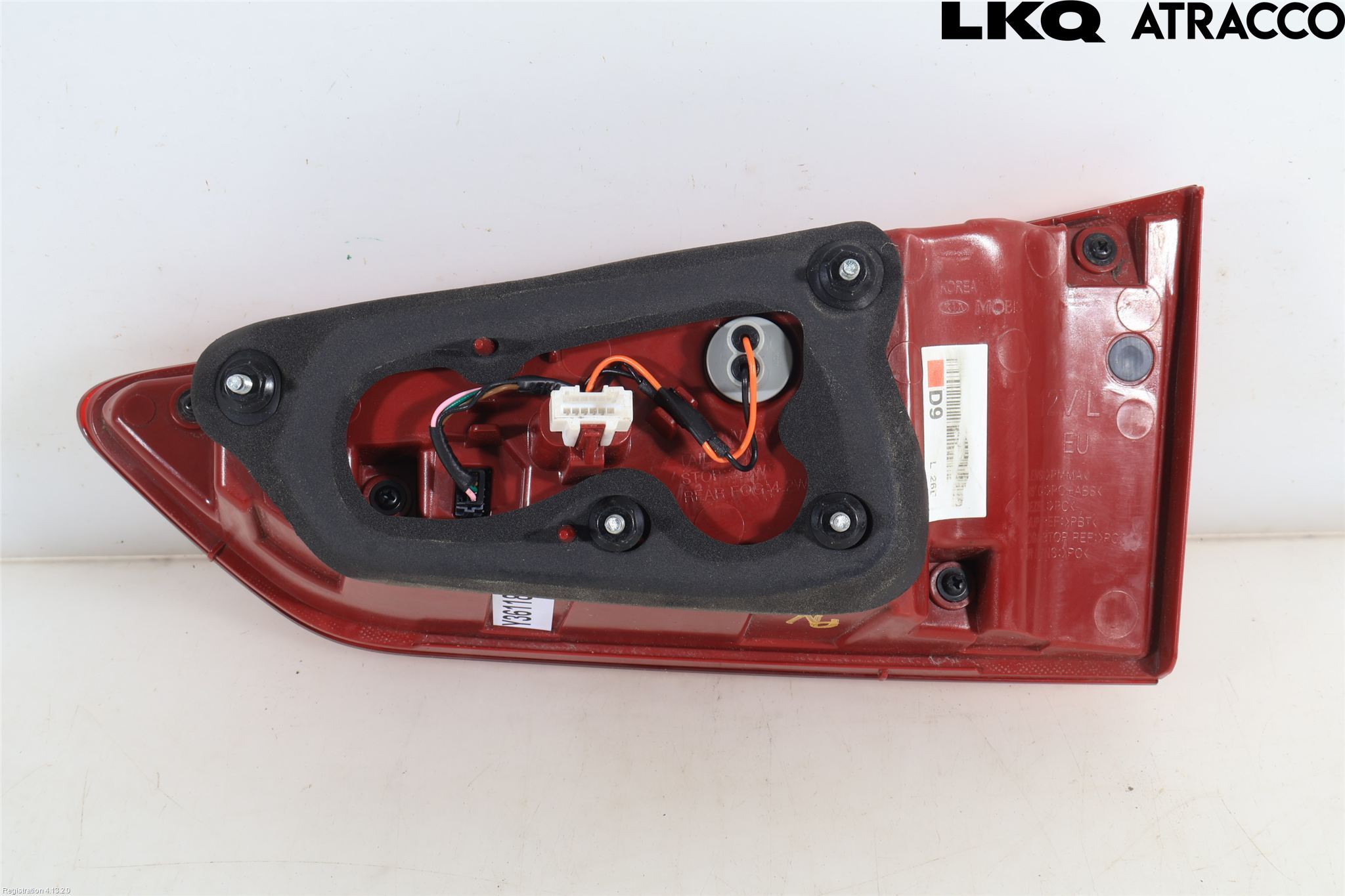 Kia OPTIMA 16-20 Bakljus Lucka Vä