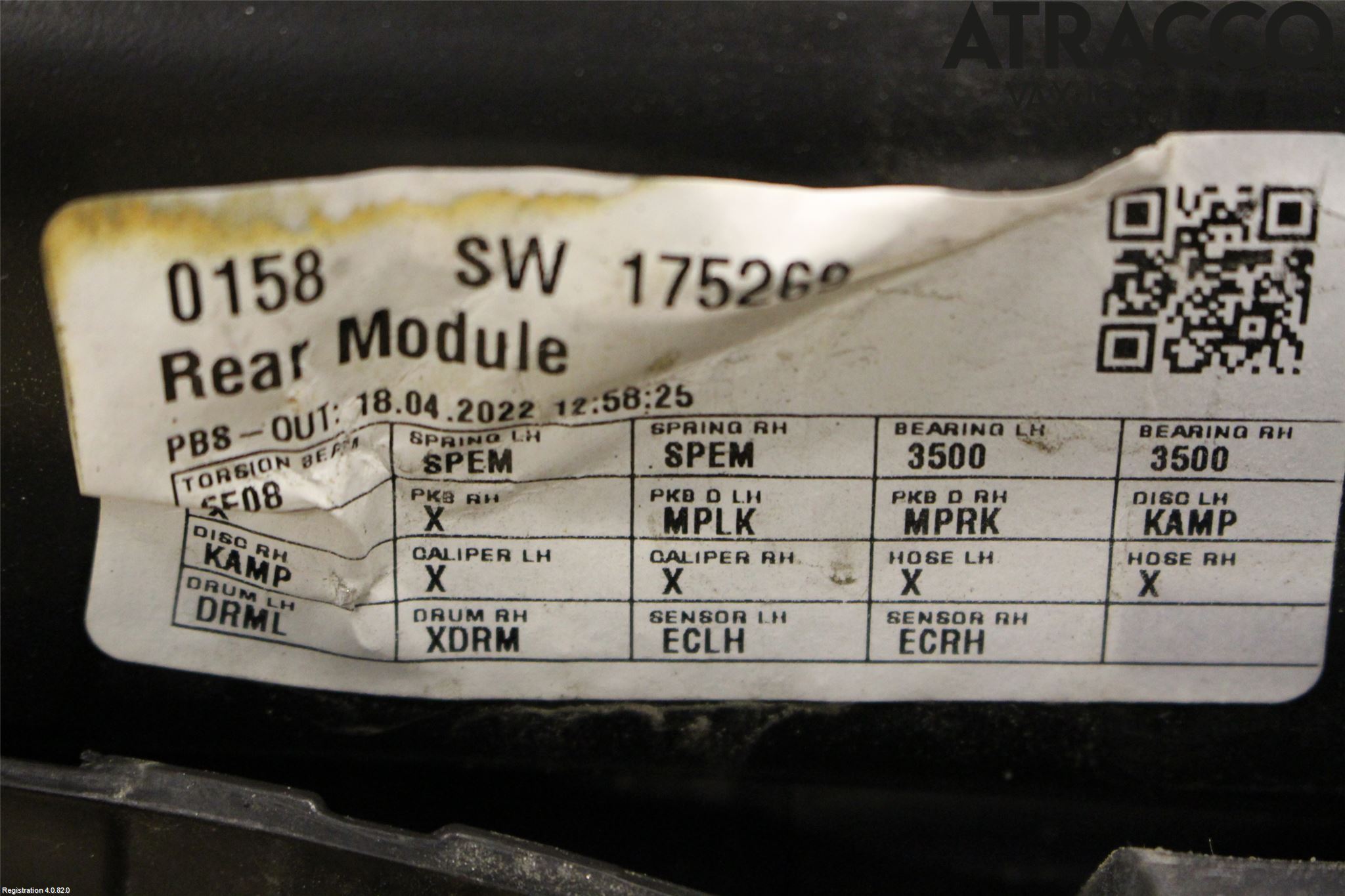 Hyundai i20 BC 21- Bakaxelbalk