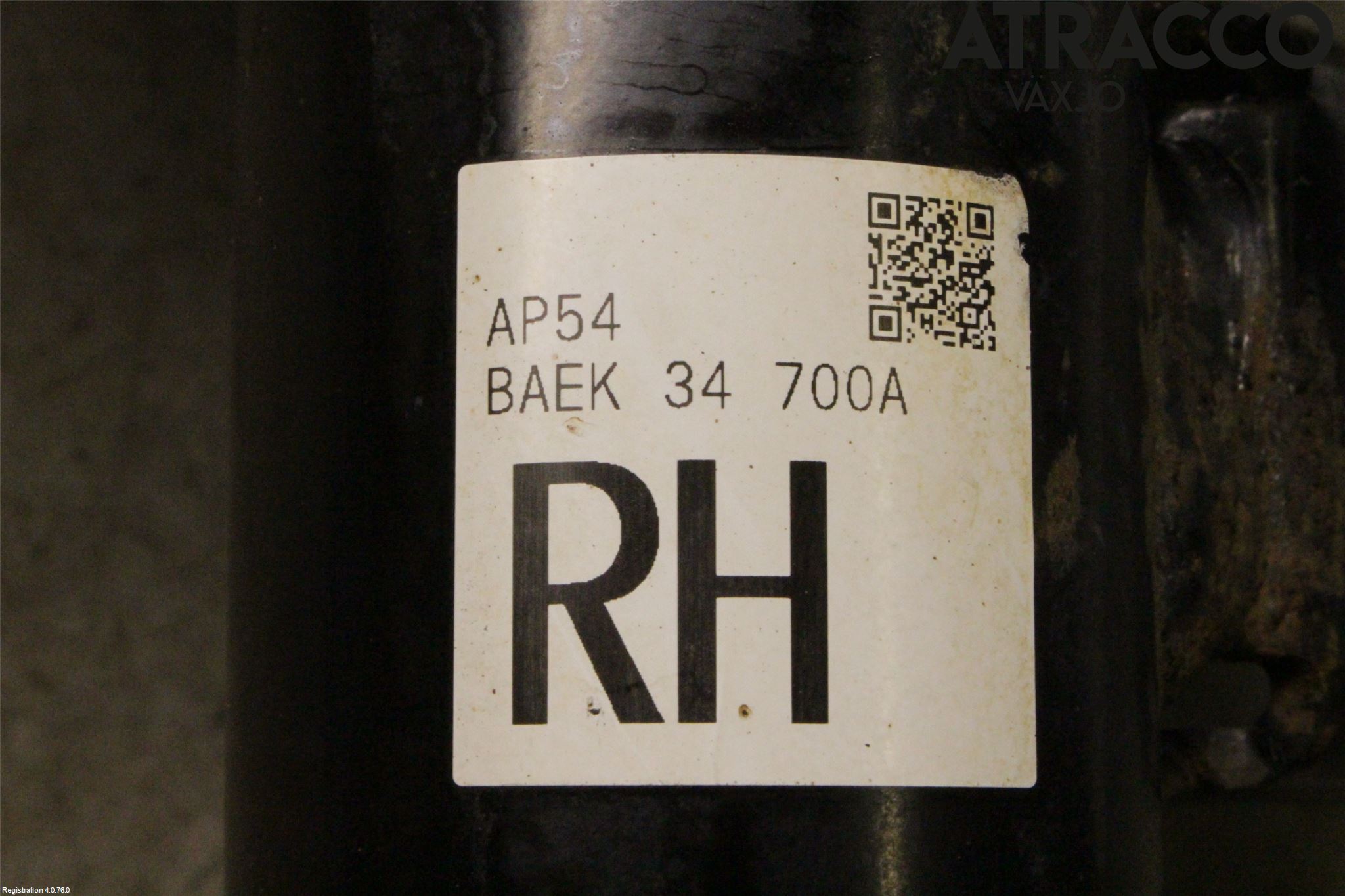 Mazda 3 III 14-19 Fjäderben Fram Höger