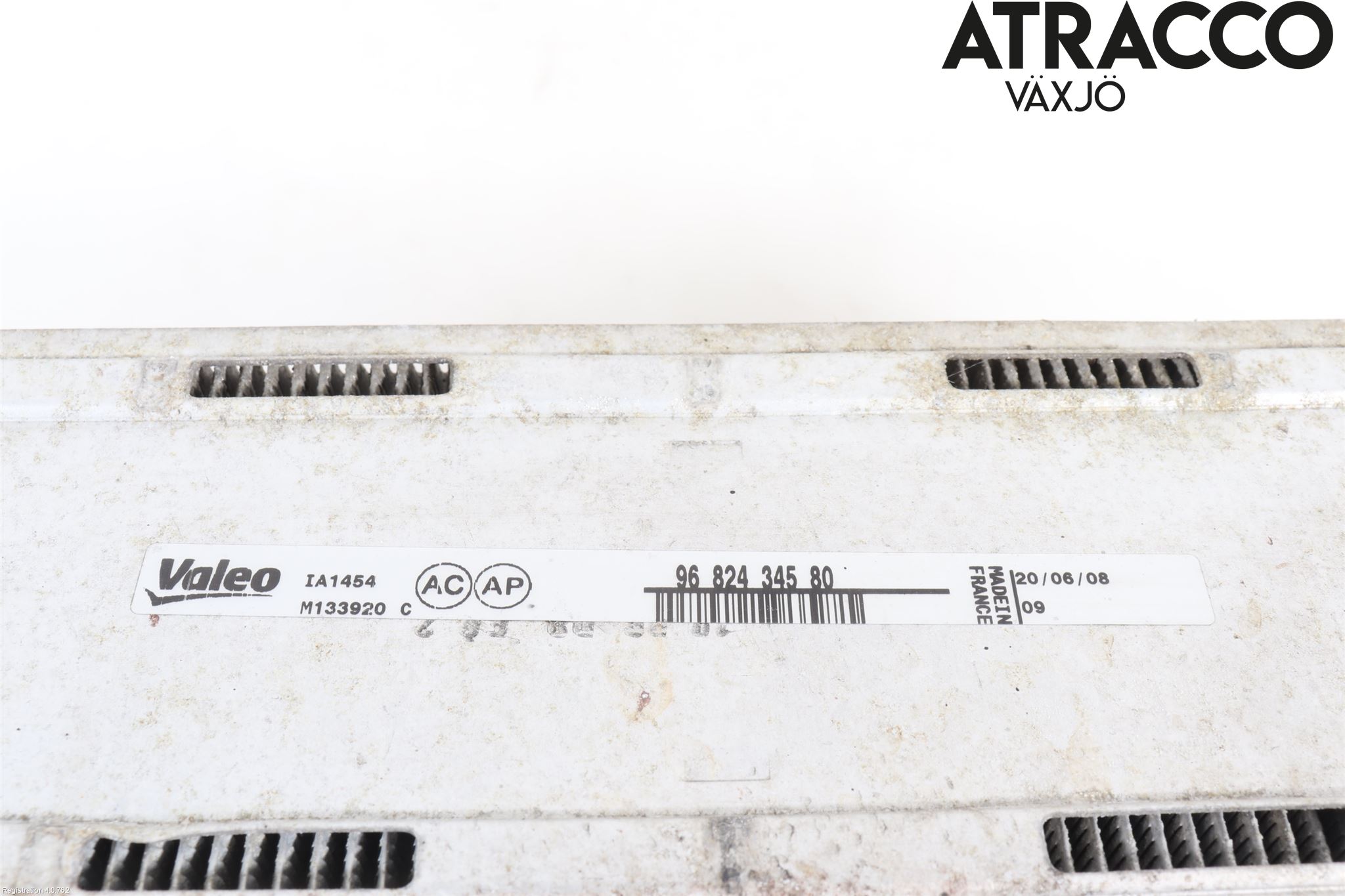 Citroen BERLINGO 08-18 Laddluft-Intercooler Kyl