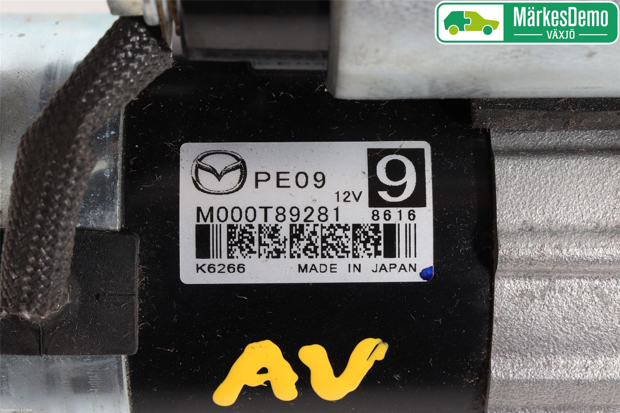 Mazda CX-3 Startmotor