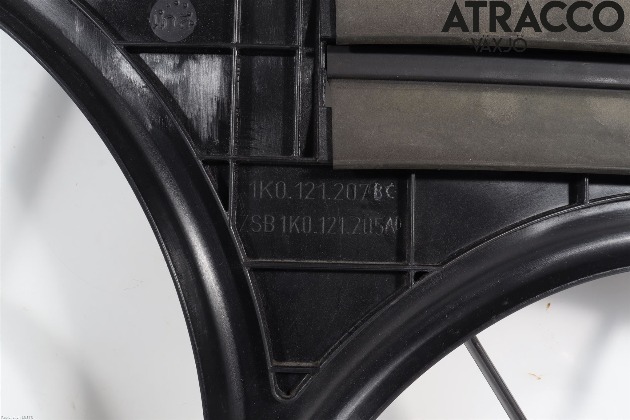 Volkswagen VW PASSAT 11-14 Kylfläktkåpa