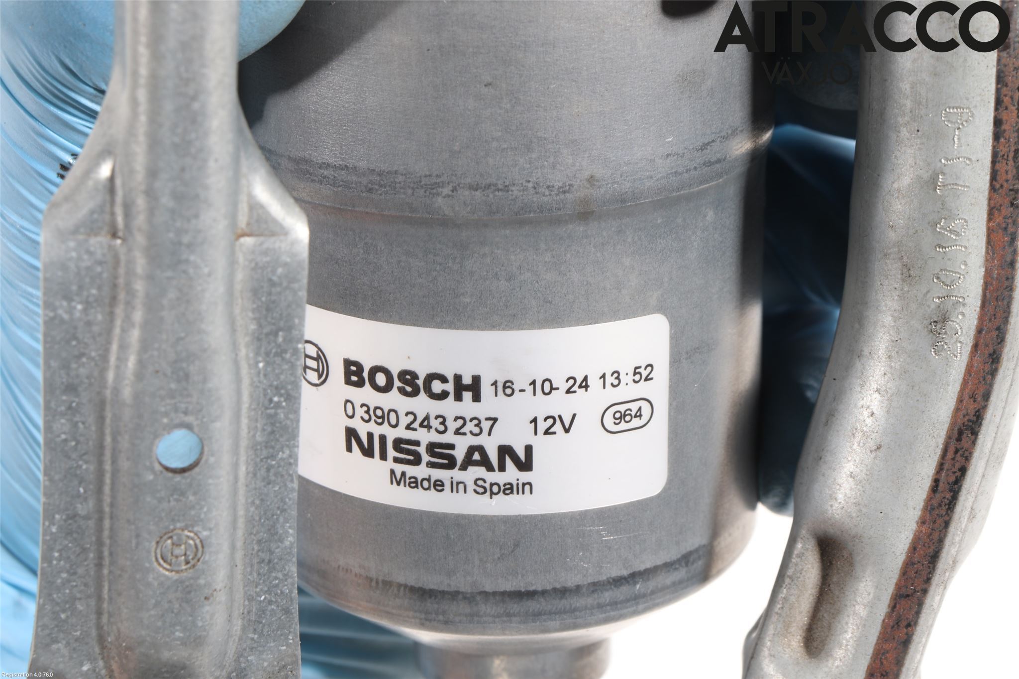 Nissan PULSAR Torkarmekanism Vindruta