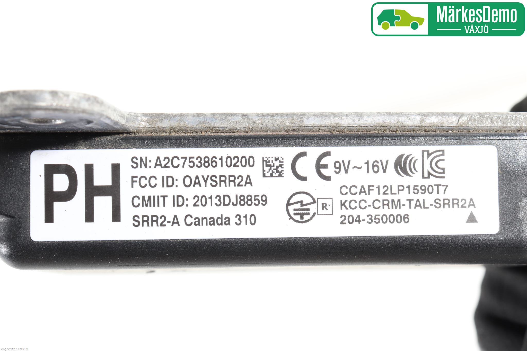 Toyota PRIUS (ZVW50) 16-21 Sensor Aktivt Kollisionsskydd