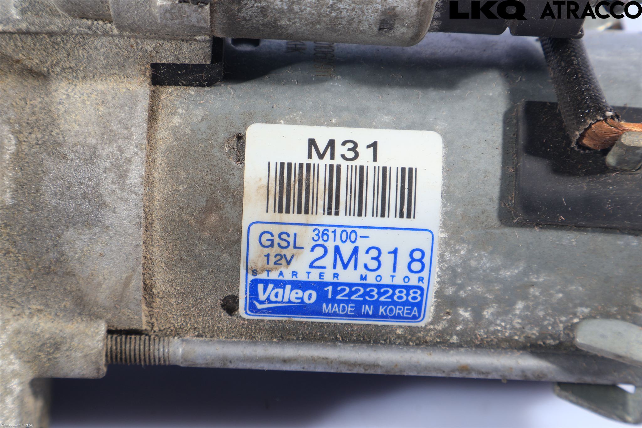 Hyundai TUCSON 05- Startmotor