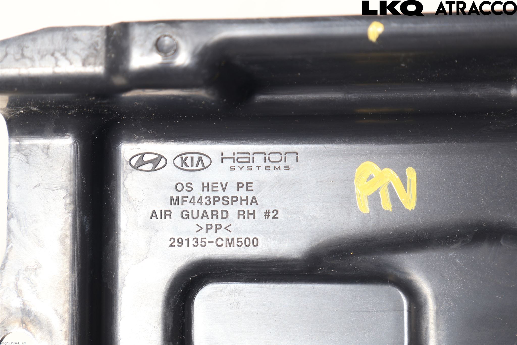 Hyundai KONA/ELECTRIC OS 18-23 Deflektor Plåt-Plast Kylning