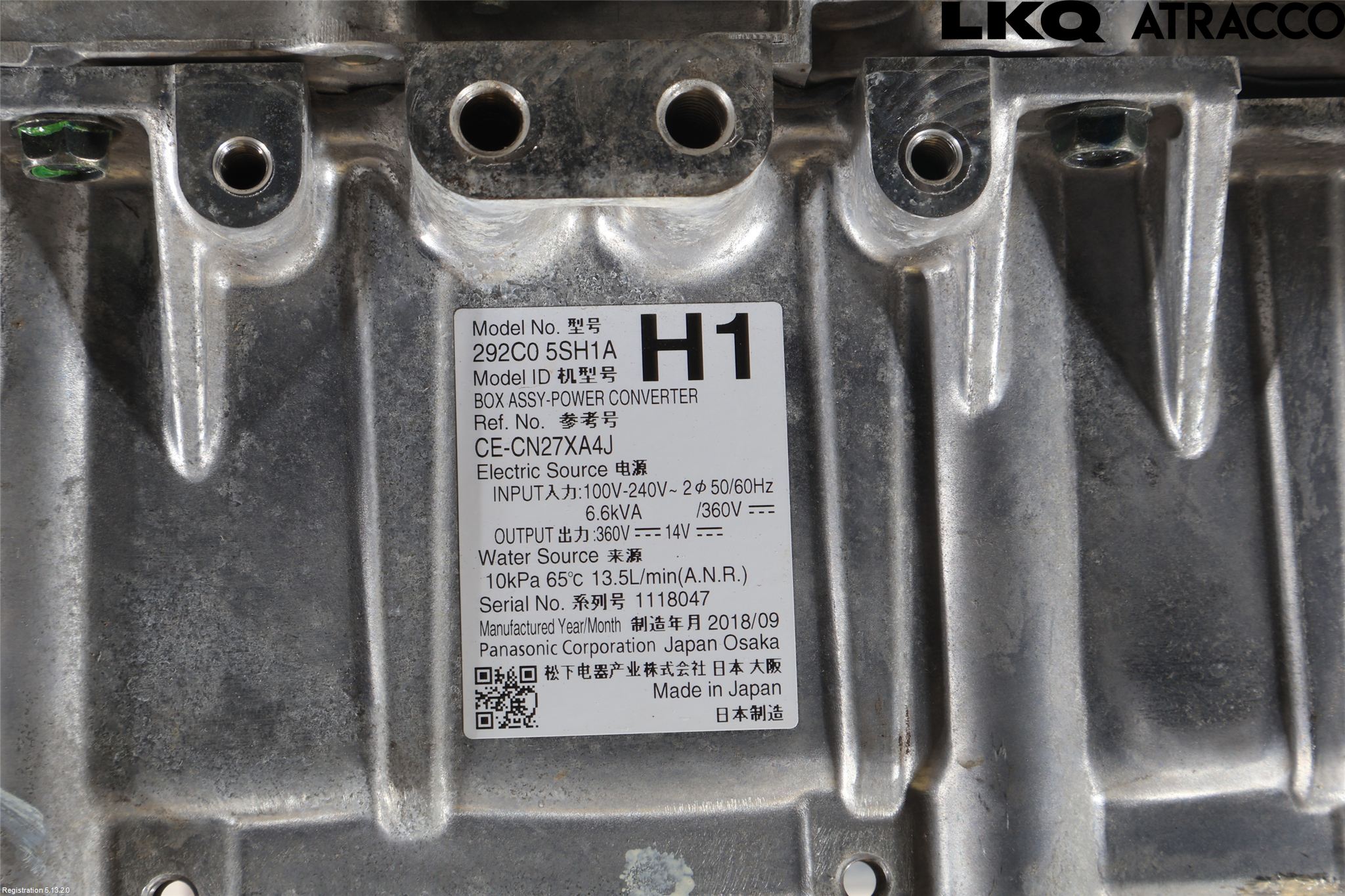 Nissan LEAF 18- Hybridconverter