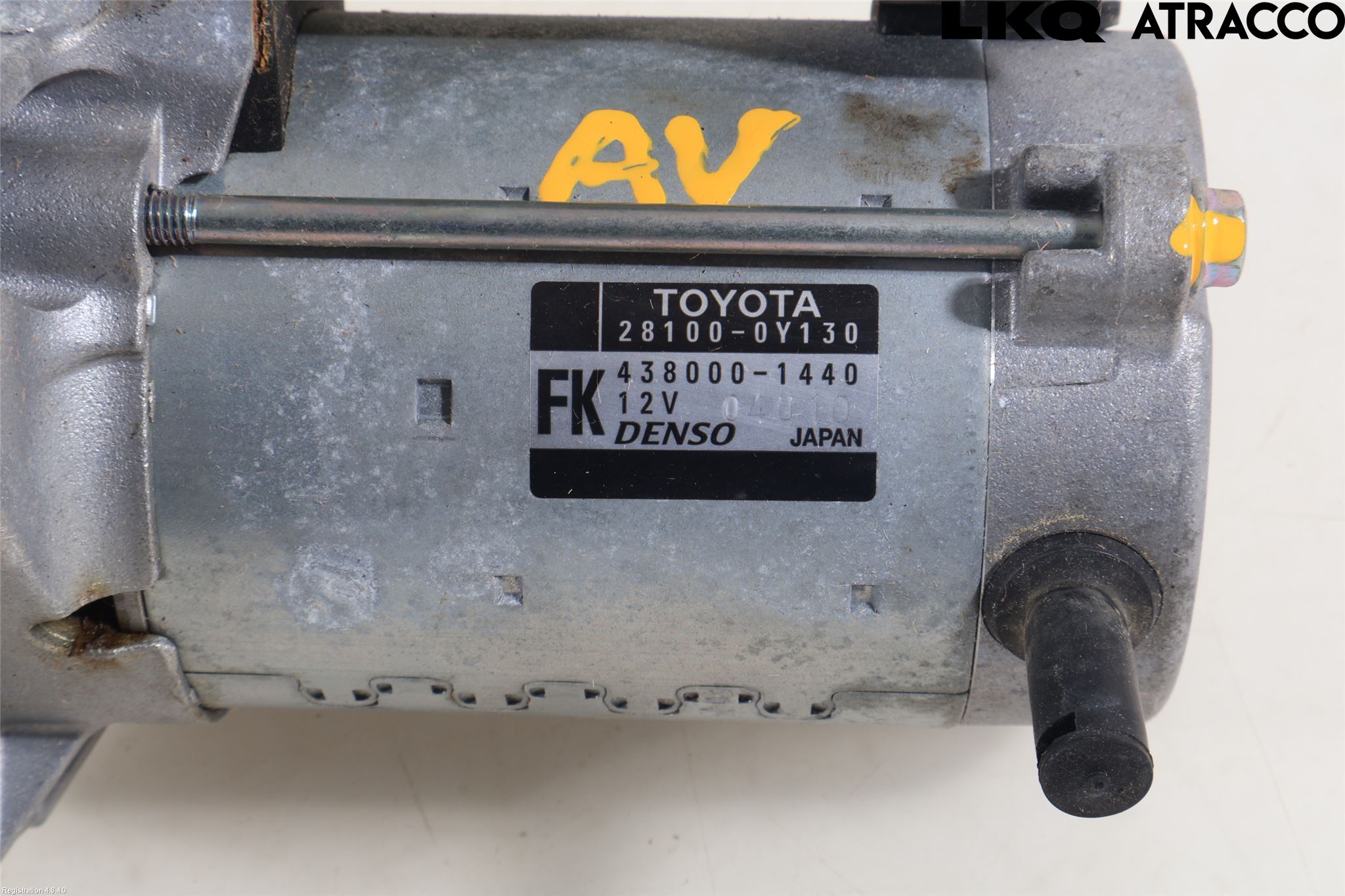 Toyota YARIS XP130 15-20 Startmotor