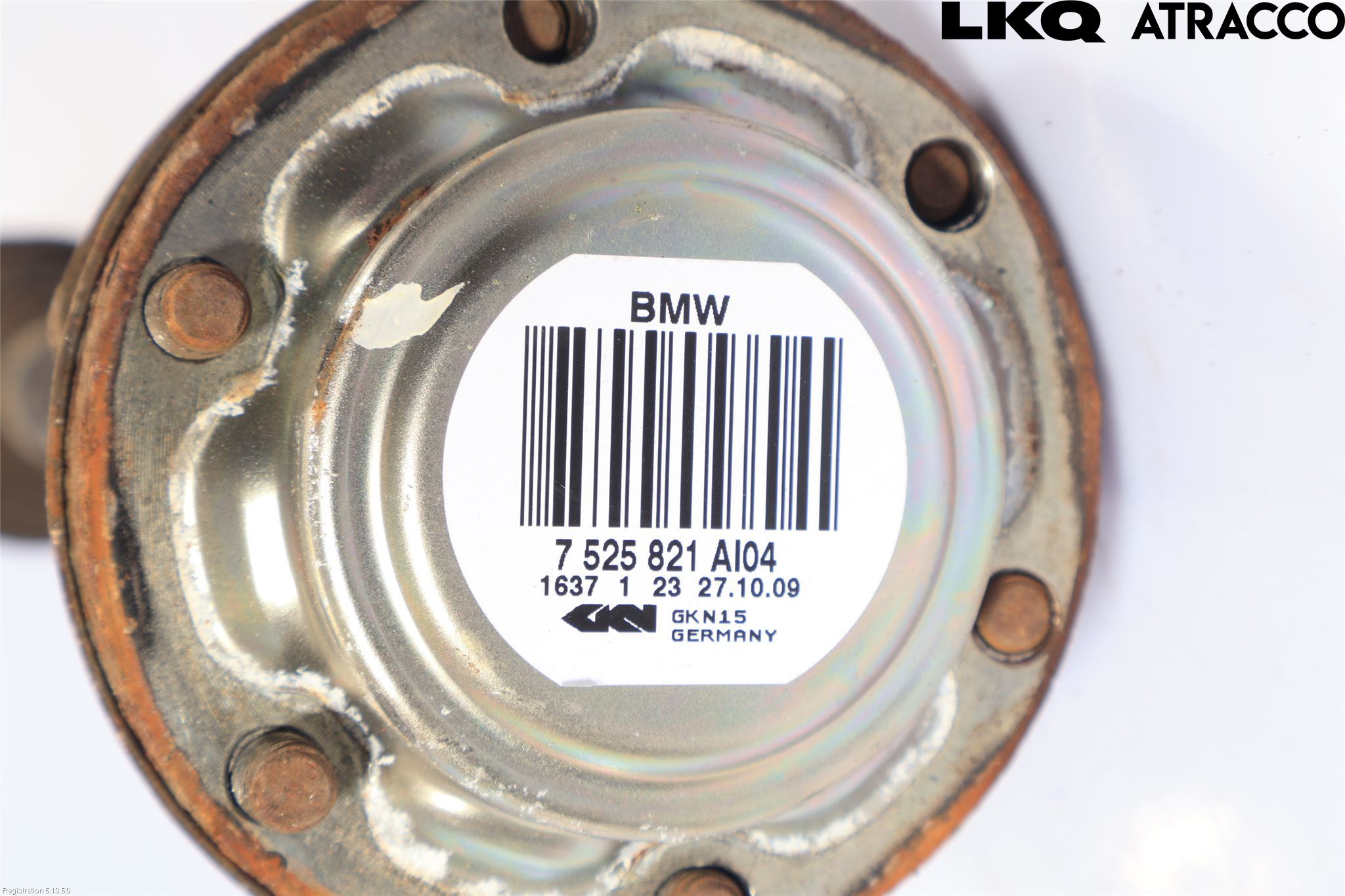 BMW 3 E90/91 SED/TOU 05-12 Drivaxel Bak Vänster