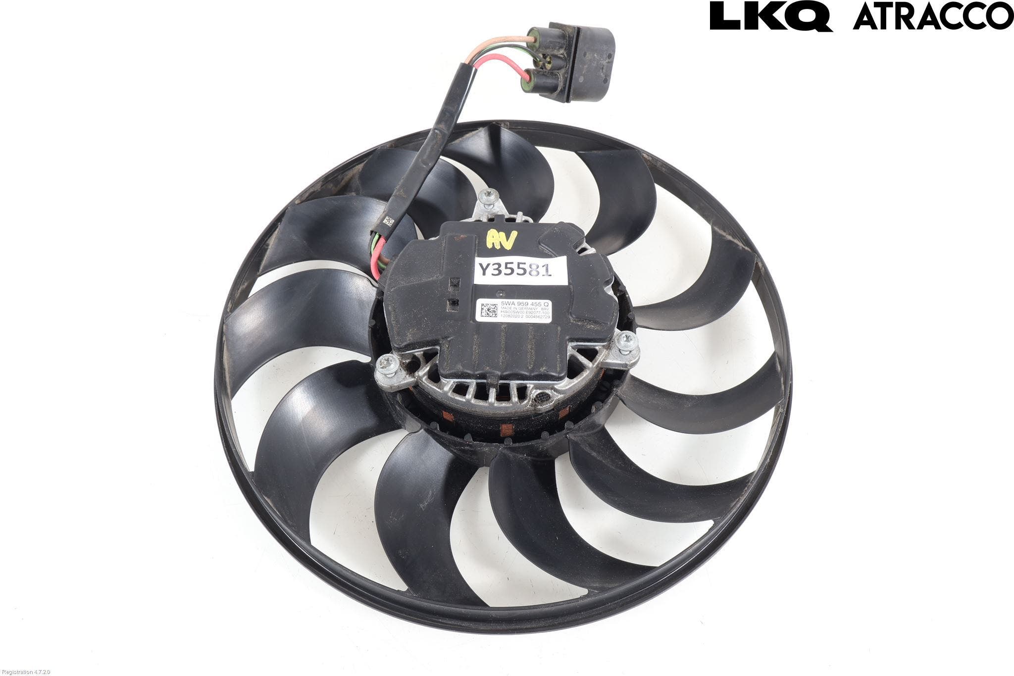 Volkswagen VW ARTEON 17- Kylfläkt El