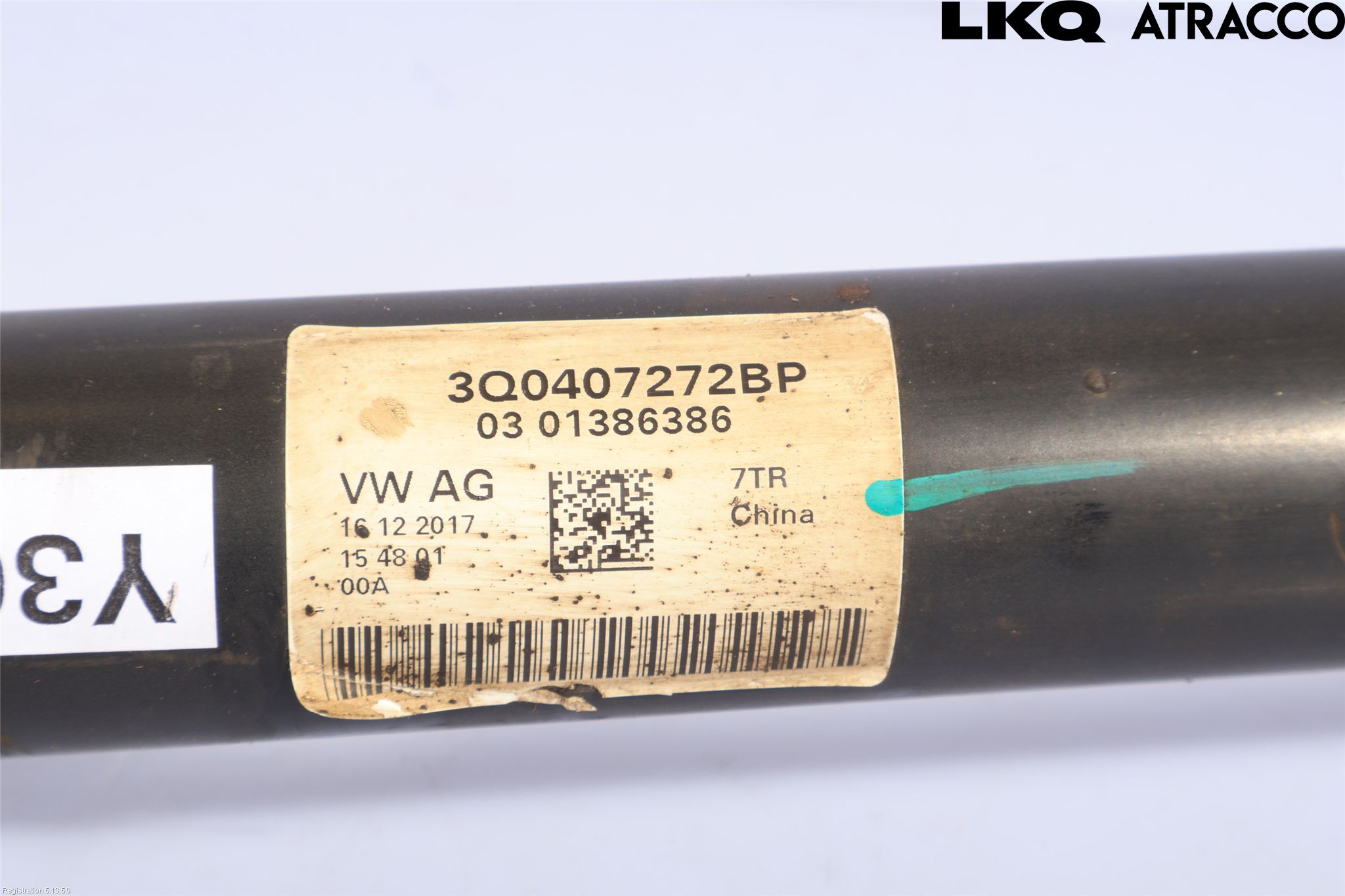 Skoda KAROQ 18- Drivaxel Fram Höger