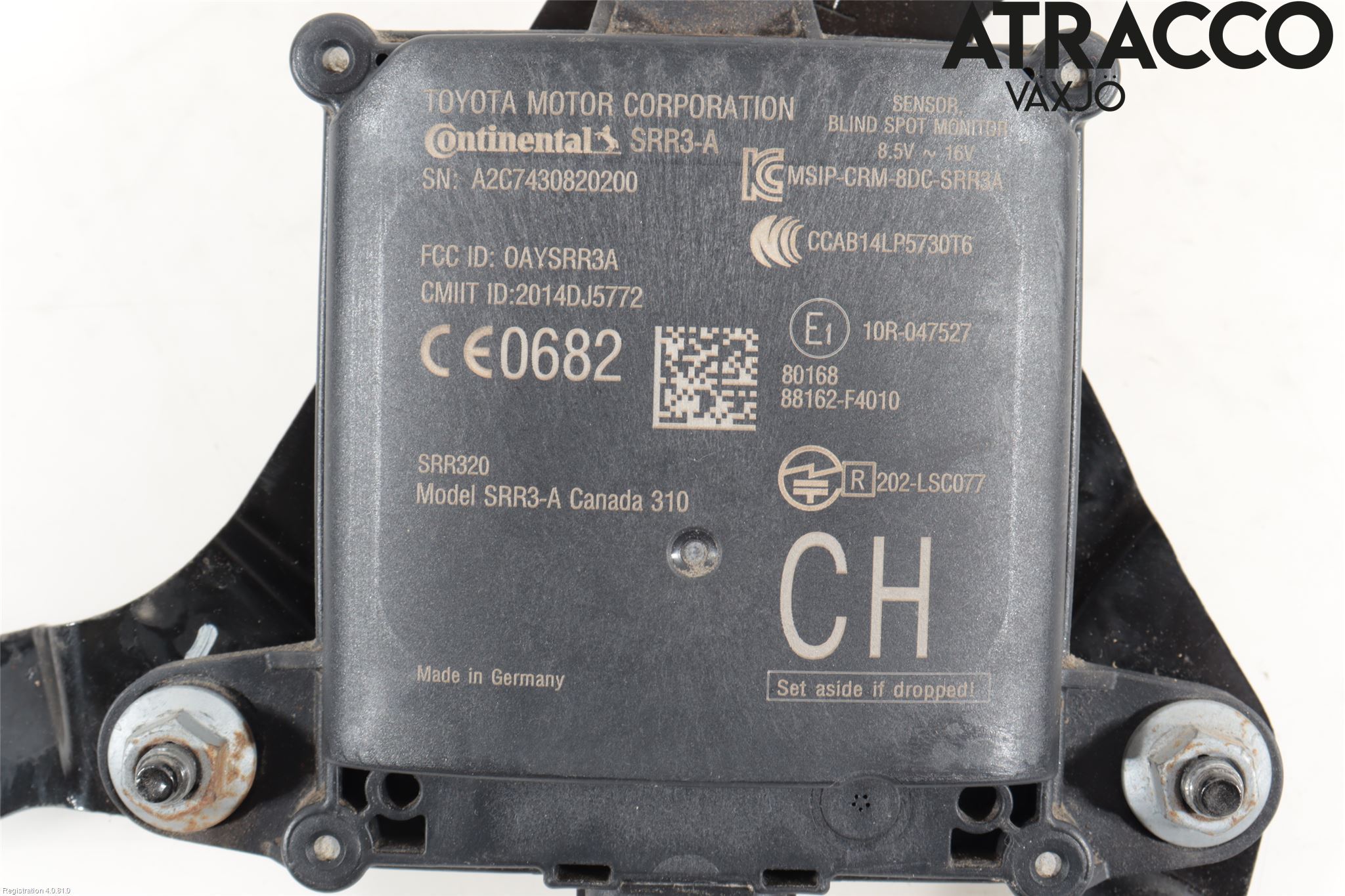 Toyota C-HR 16-23 Sensor Aktivt Kollisionsskydd