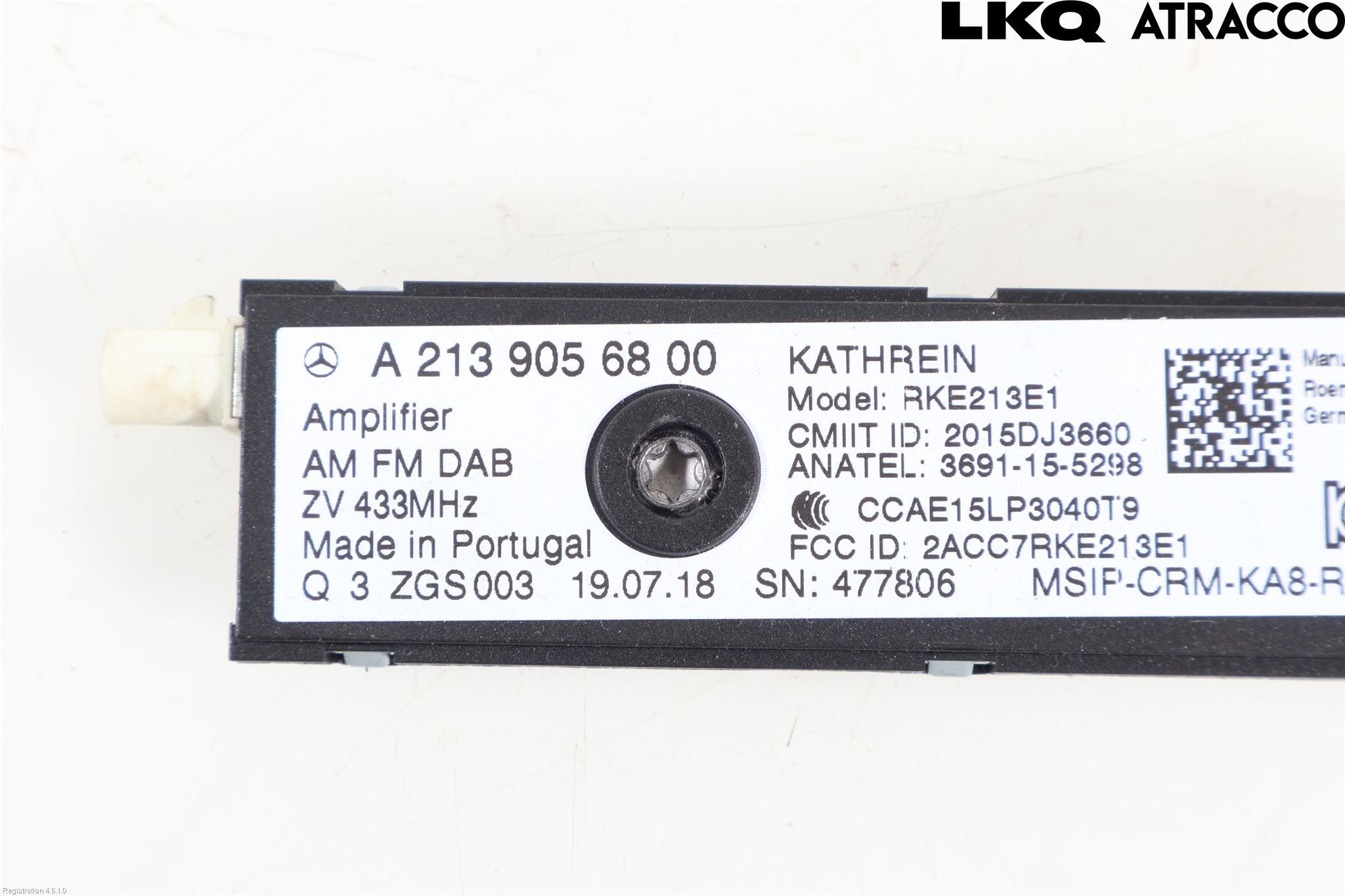 Mercedes-Benz MB A-KLASS (W177) 18- Antenn El