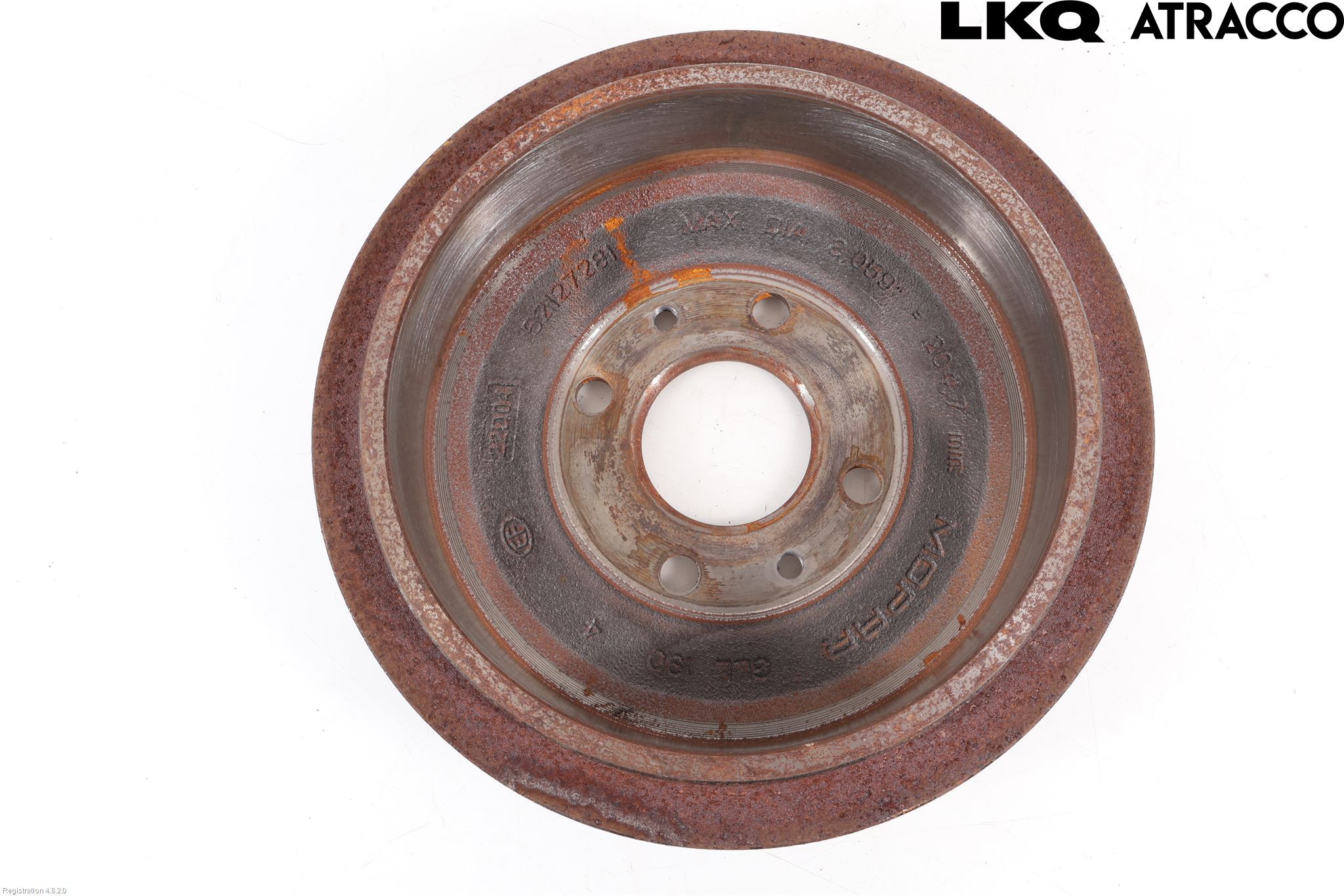 Fiat 500e 20- Bromstrumma Bak