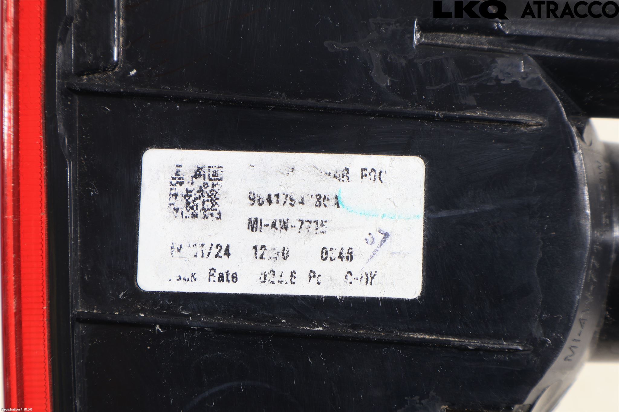 Peugeot 5008/E-5008 24- Dimljus/Reflex Bak