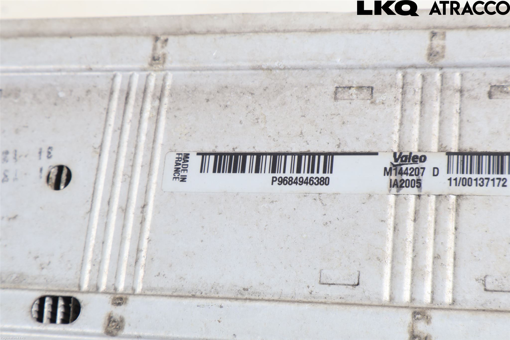 Peugeot 508 11-18 Laddluft-Intercooler Kyl