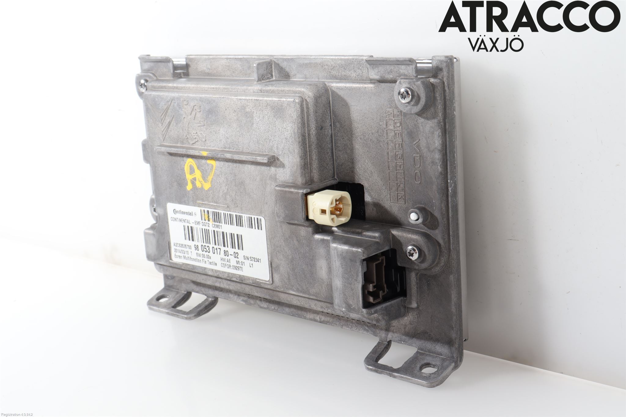 Peugeot 208 12-15 Multifunktionsdisplay