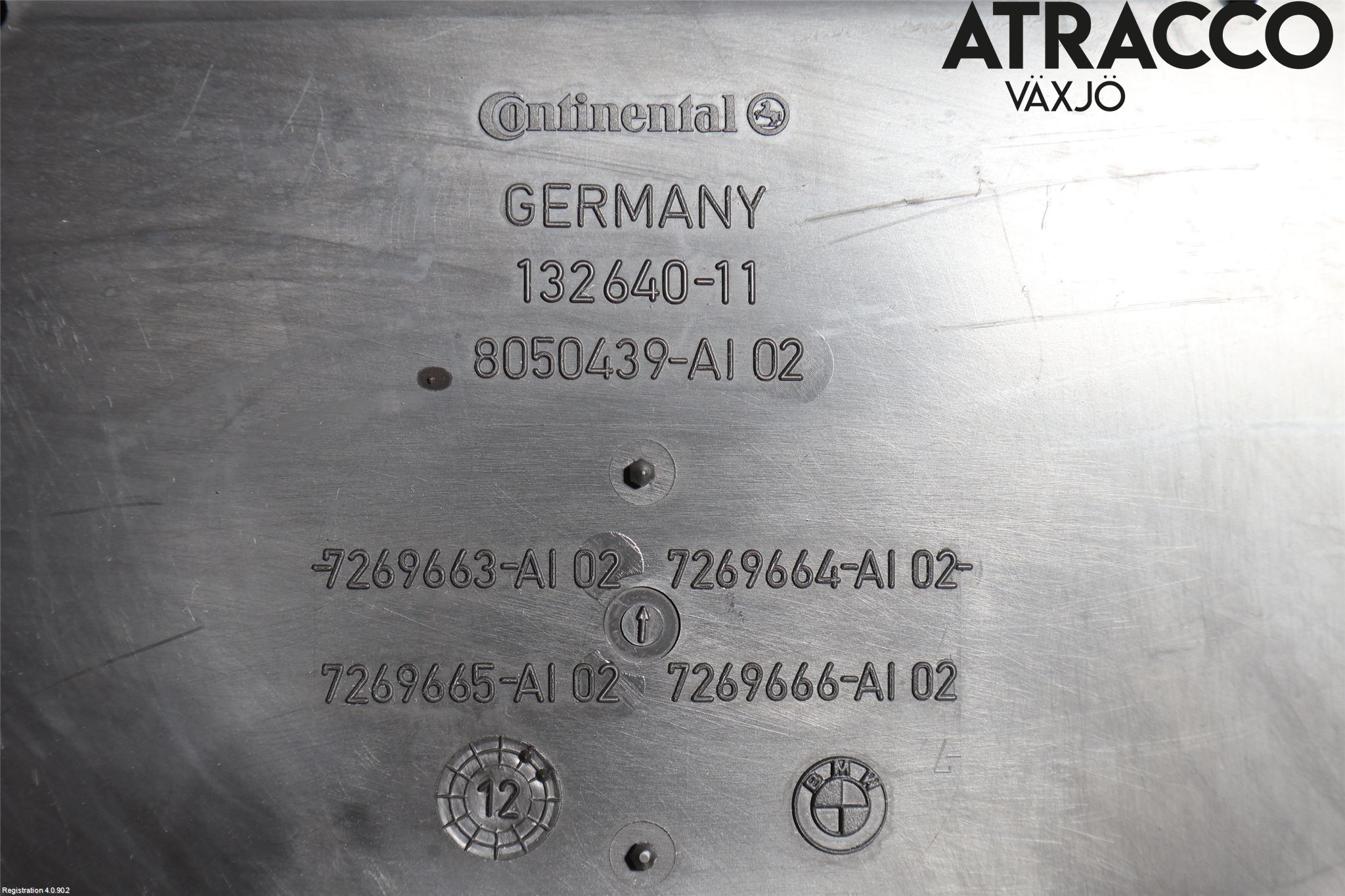 BMW 5 F10/F11/F18 09-17 Spolartank Vindruta-Strål