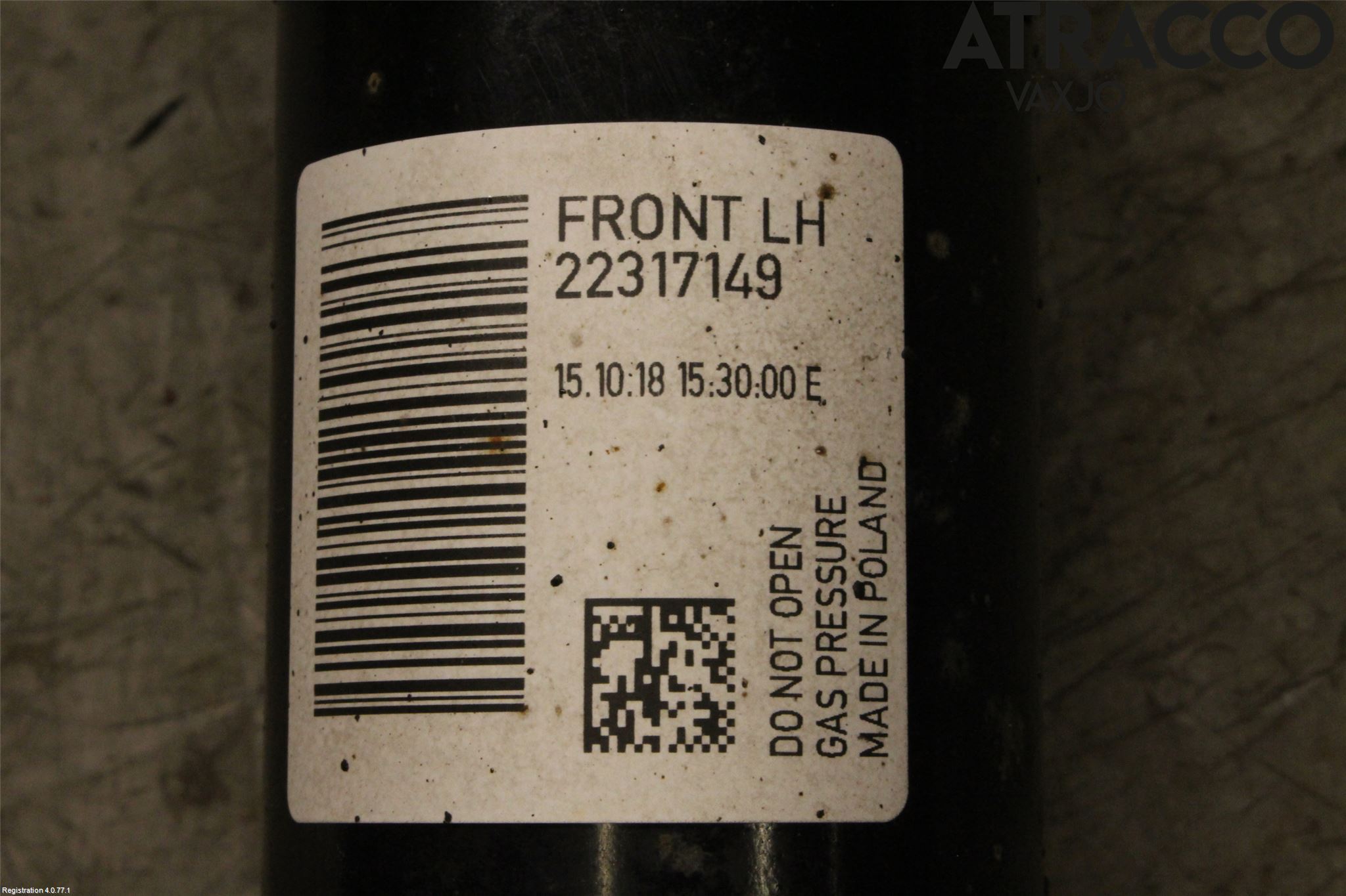 Honda CIVIC 17-22 Fjäderben Fram Vänster