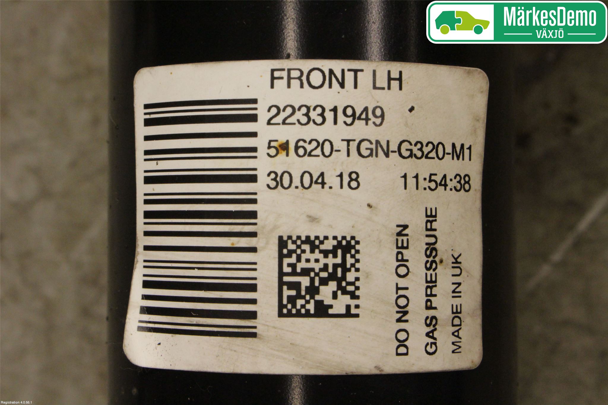 Honda CIVIC 17-22 Fjäderben Fram Vänster