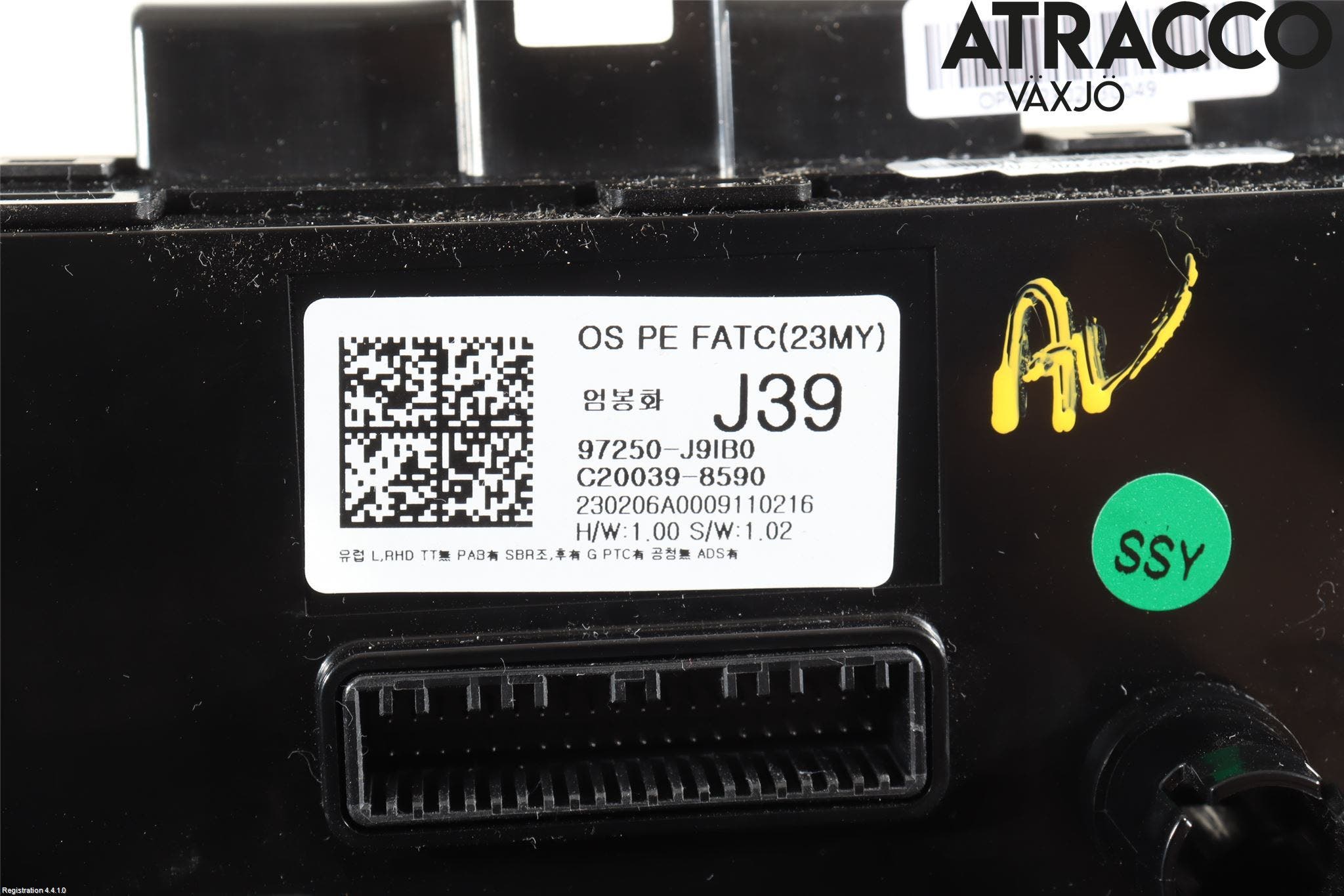 Hyundai KONA/ELECTRIC OS 18-23 Ac Styrenhet Ac Manöveren