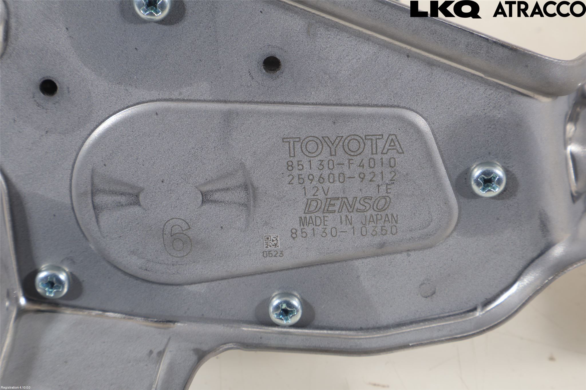Toyota C-HR 16-23 Torkarmotor Baklucka