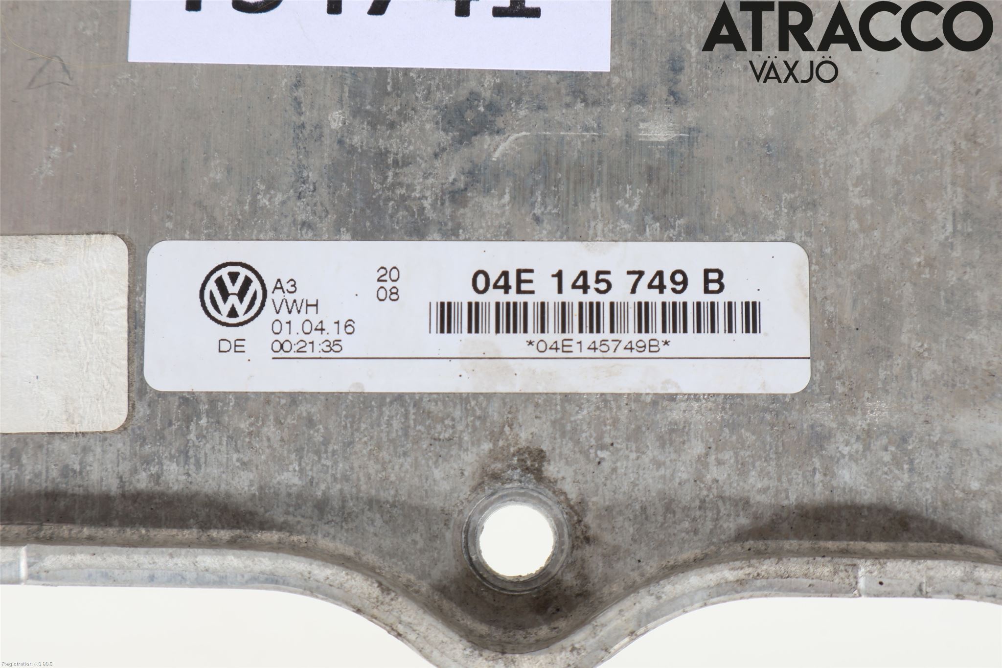 Volkswagen VW PASSAT 15-19 Laddluft-Intercooler Kyl