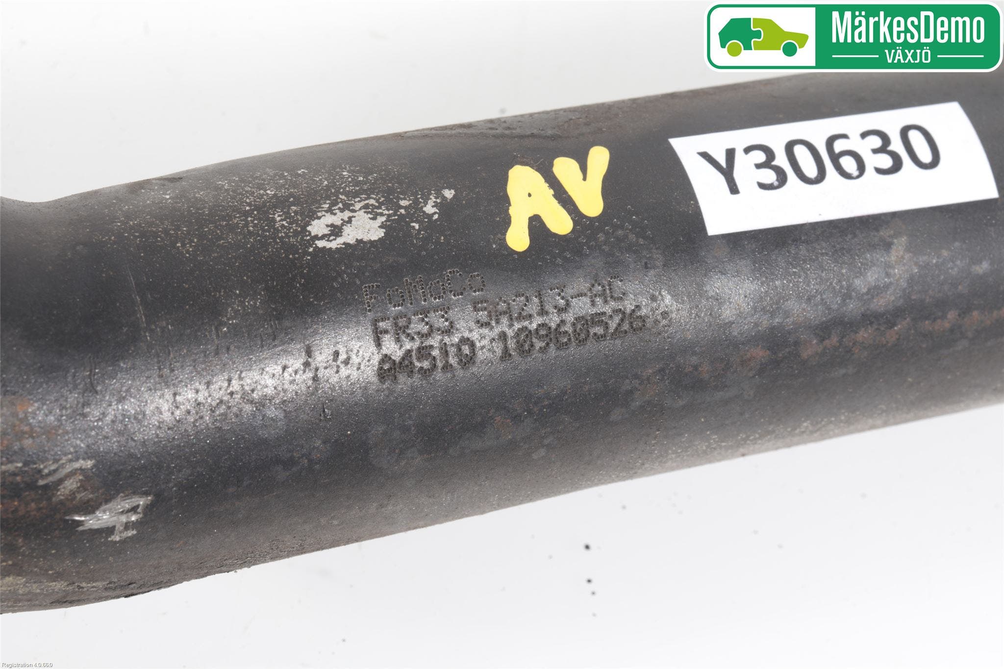 Ford MUSTANG VI 15-22 Avgas Främre Rör