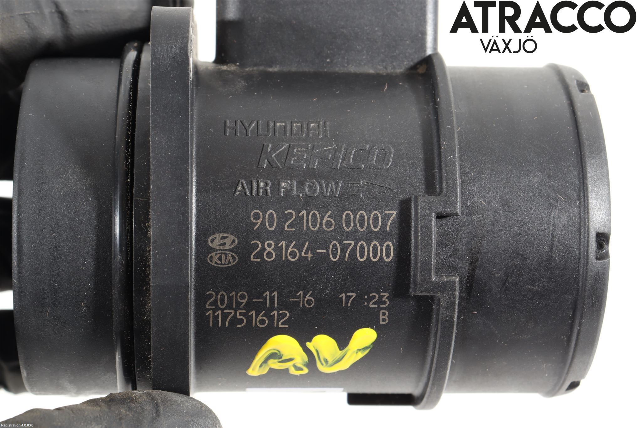 Hyundai i10 LA 20- Injluftmassamätare