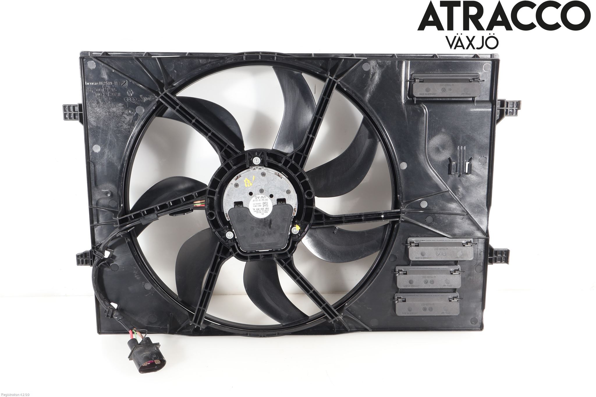 Volkswagen VW GOLF / E-GOLF VII 13-20 Kylfläktkåpa