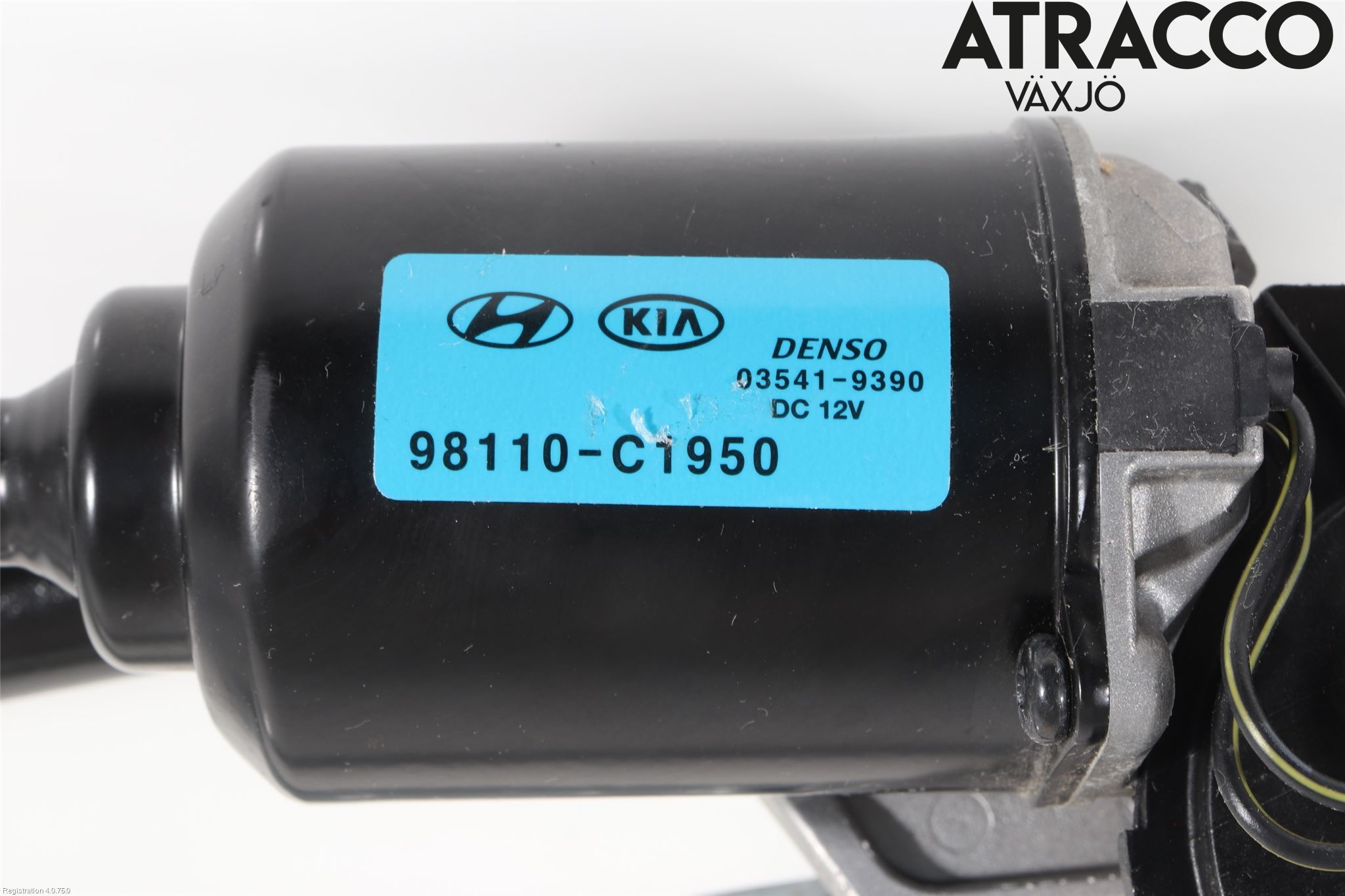 Hyundai KONA/ELECTRIC OS 18-23 Torkarmekanism Vindruta