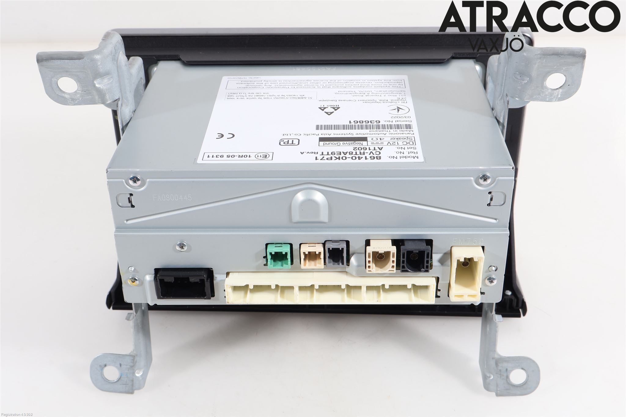 Toyota HILUX 16- Cd Radio - Multimediapanel