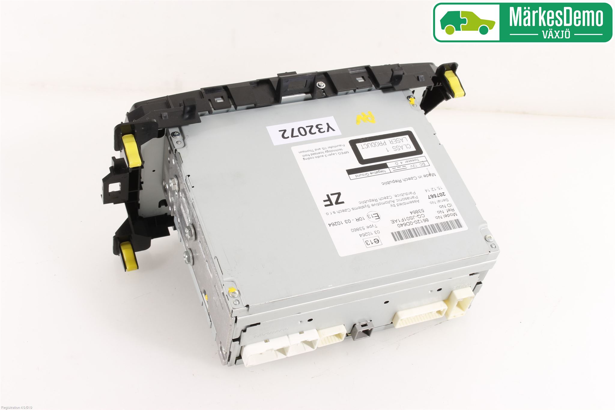 Toyota YARIS XP130 15-20 Cd Radio - Multimediapanel