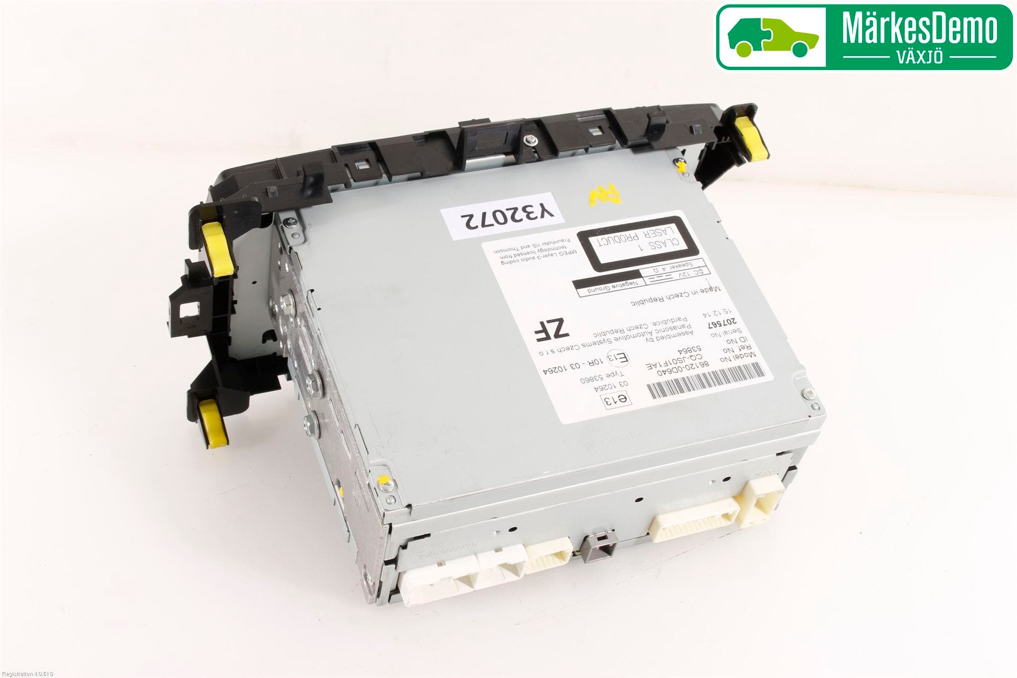 Toyota YARIS XP130 15-20 Cd Radio - Multimediapanel