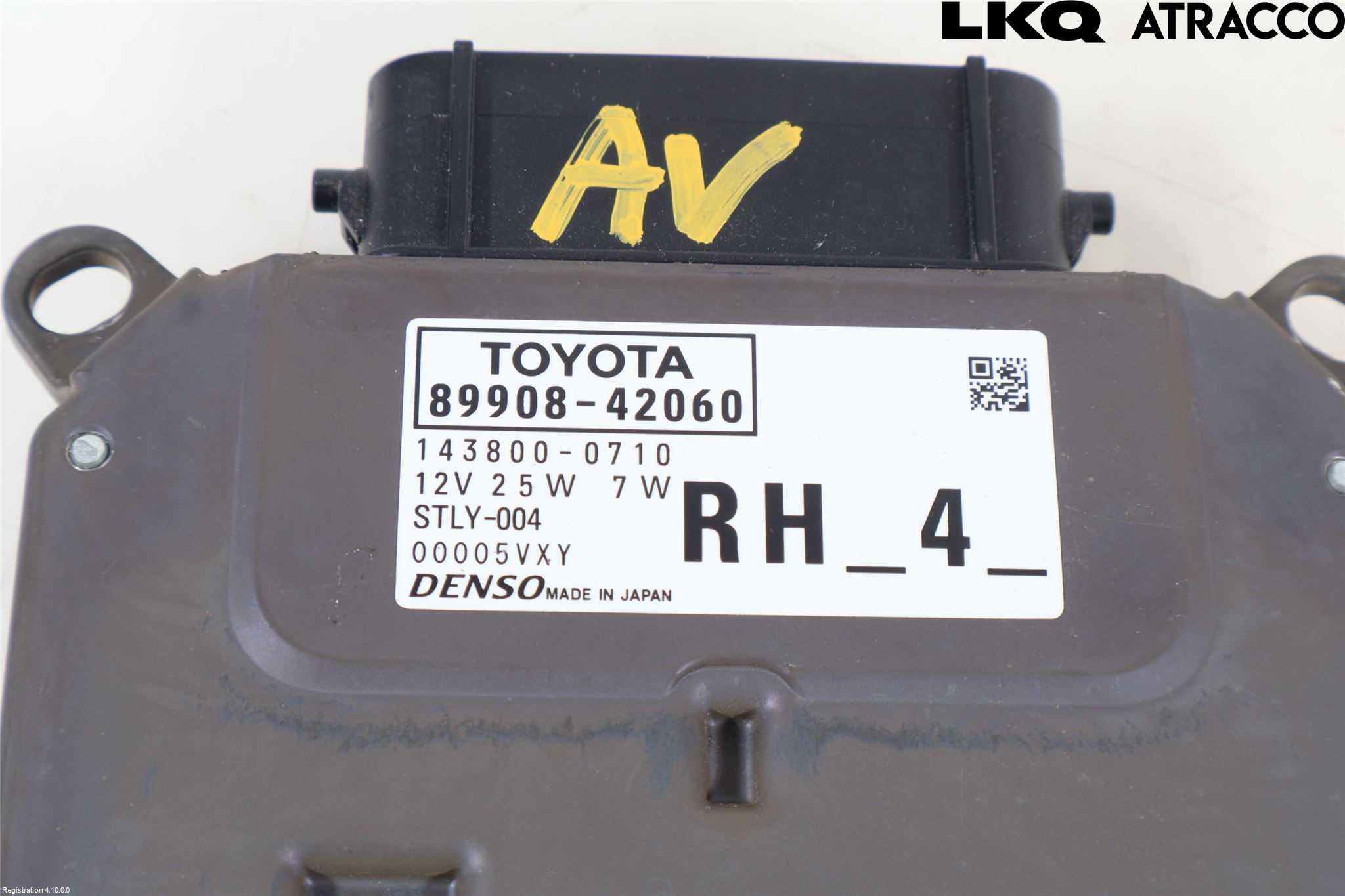 Toyota RAV4 19- Styrenhet Strålkastare