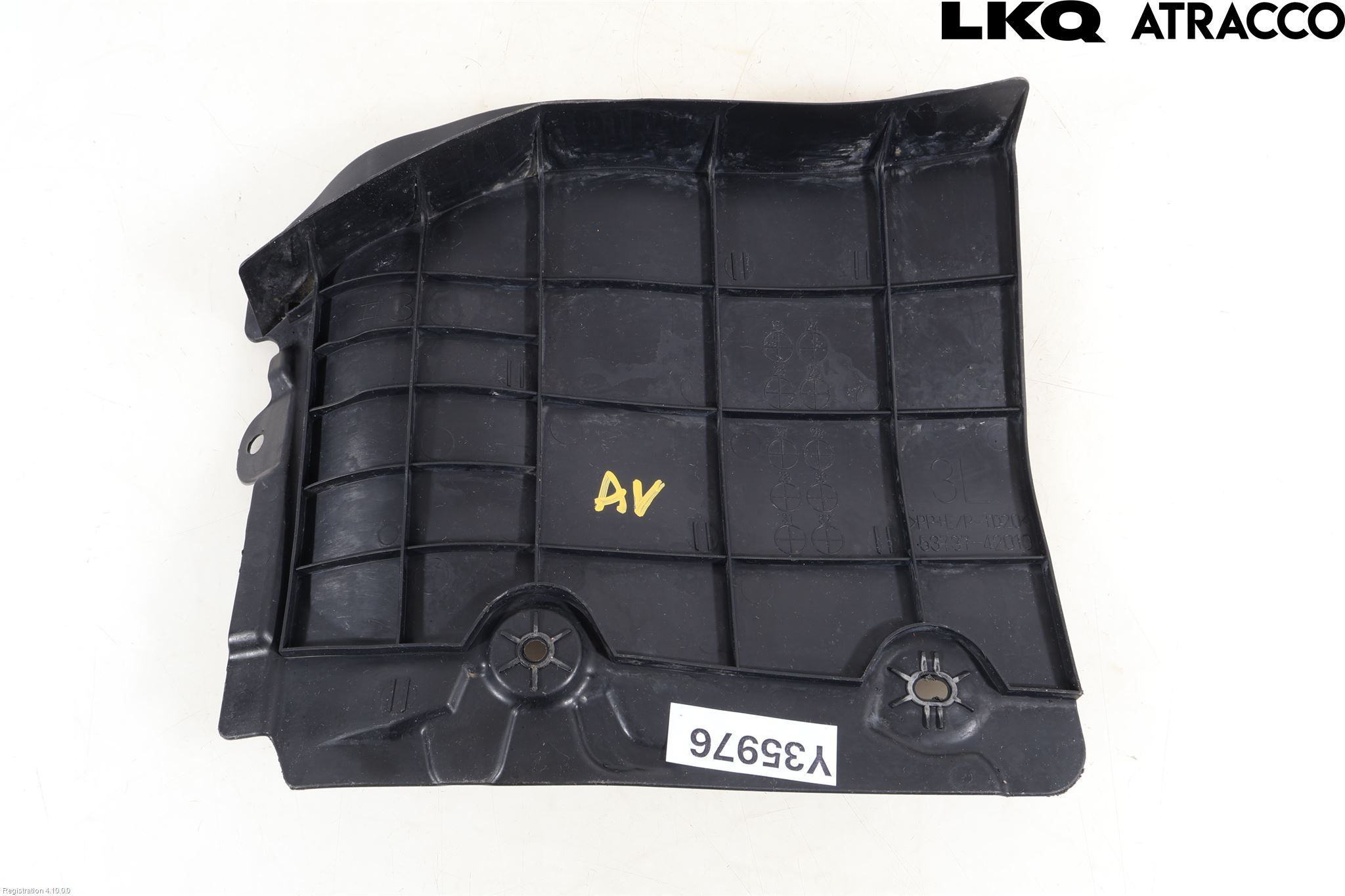 Toyota RAV4 19- Hasplåt Plåt-Plast