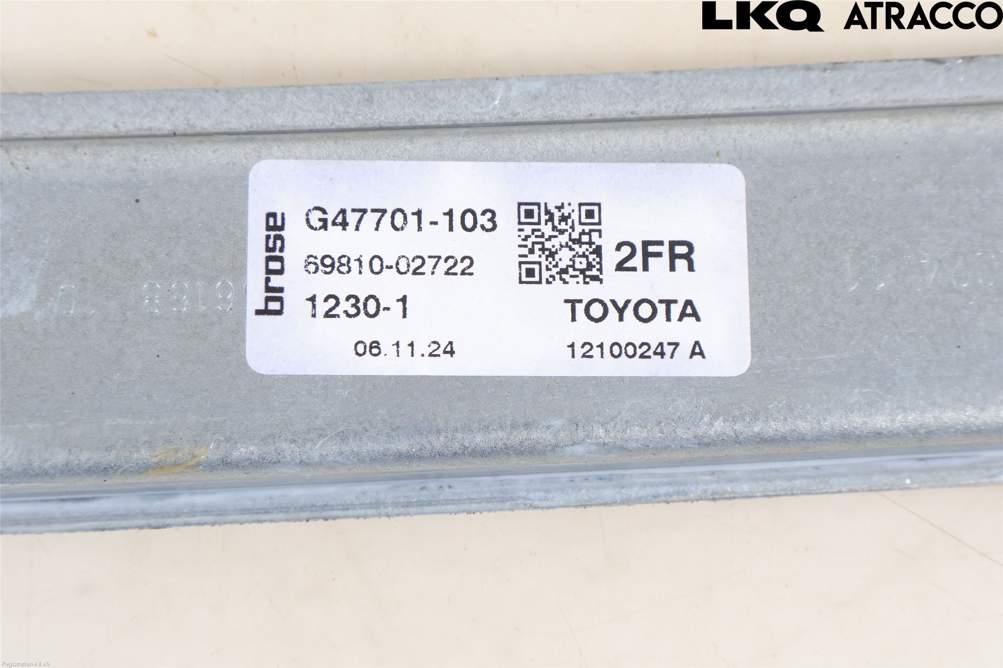 Toyota COROLLA 19- Fönsterhiss El Kompl