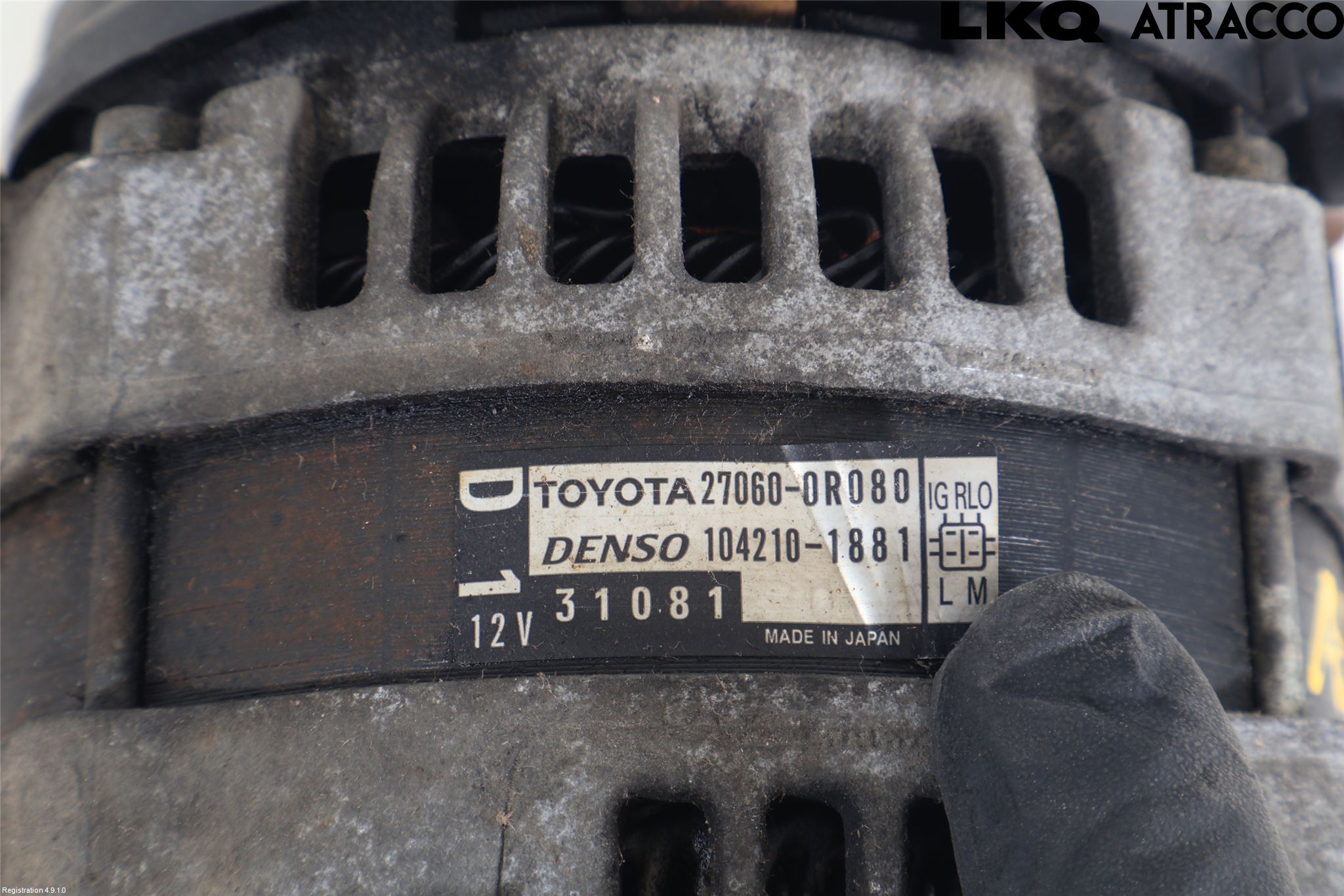 Toyota AVENSIS 09-15 Generator
