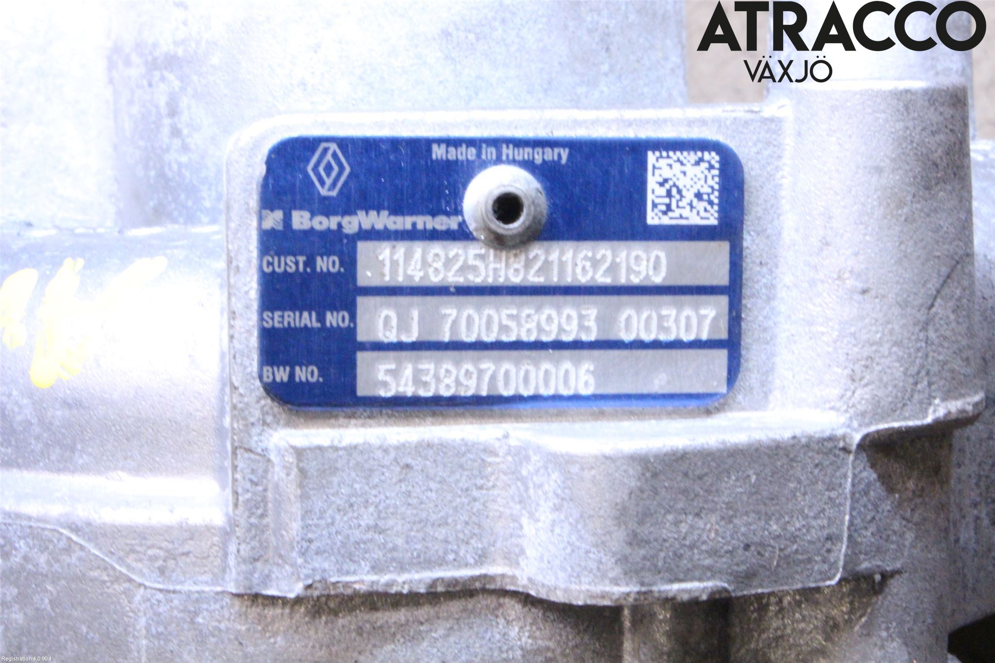 Nissan QASHQAI 14-17 Turboaggregat