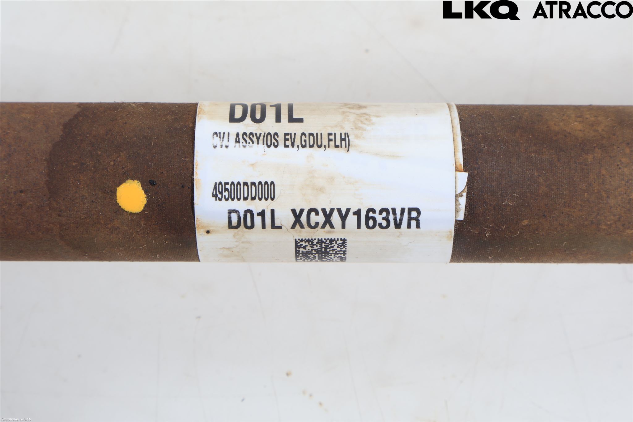 Hyundai KONA/ELECTRIC OS 18-23 Drivaxel Fram Vänster