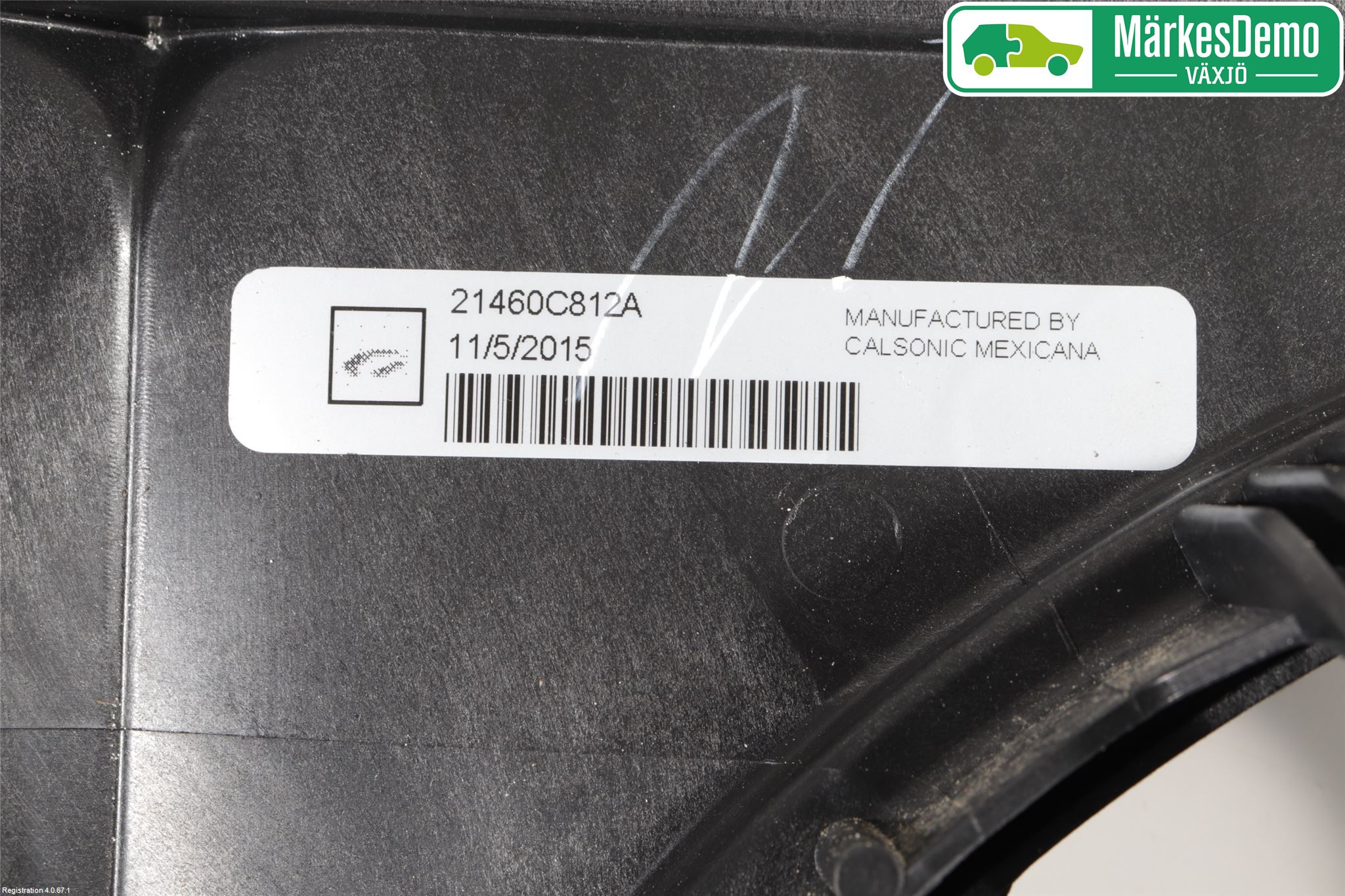 Mazda 3 III 14-19 Kylfläktkåpa