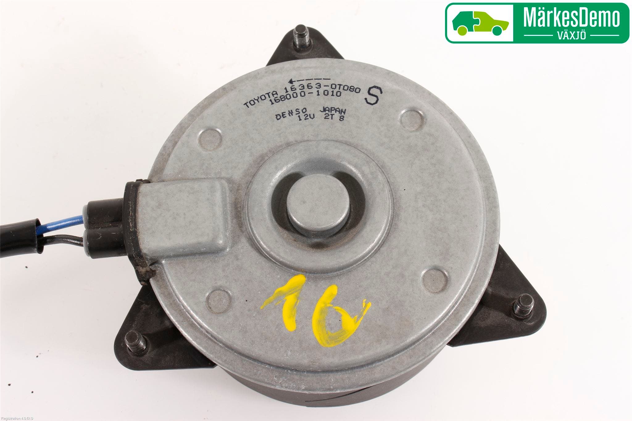 Toyota AURIS 13-19 Kylfläkt El